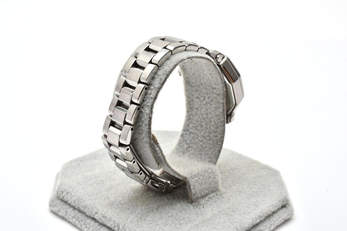 美品 CITIZEN シチズン クロスシー H010-T014135Y エコドライブ 電波 八角形 ステンレス シルバー文字盤 レディース 腕時計 稼働品