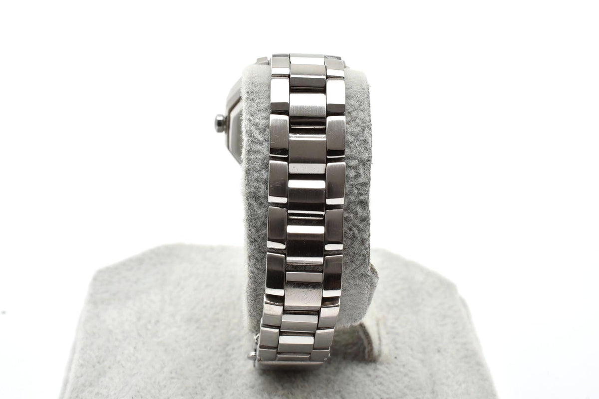 美品 CITIZEN シチズン クロスシー H010-T014135Y エコドライブ 電波 八角形 ステンレス シルバー文字盤 レディース 腕時計 稼働品