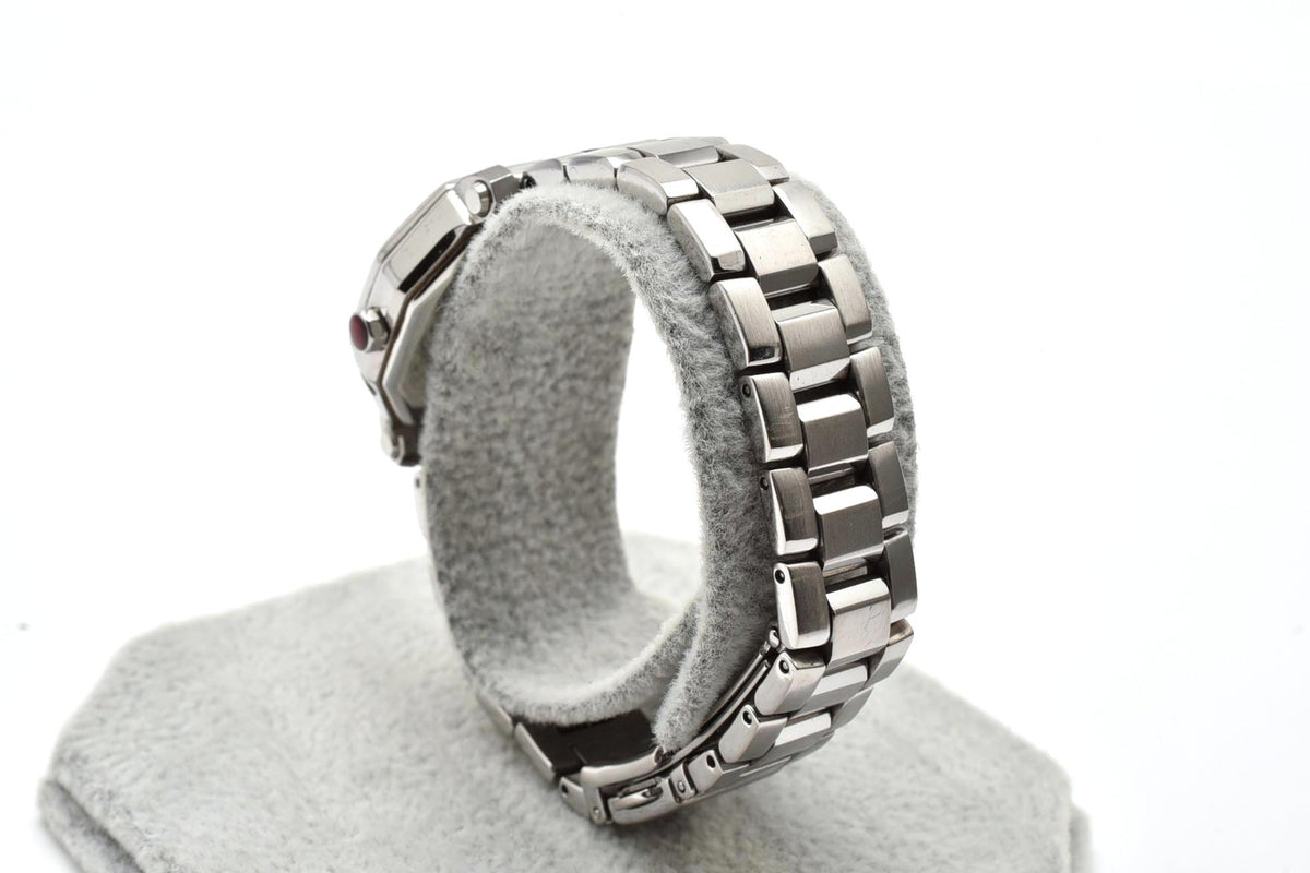 美品 CITIZEN シチズン クロスシー H010-T014135Y エコドライブ 電波 八角形 ステンレス シルバー文字盤 レディース 腕時計 稼働品