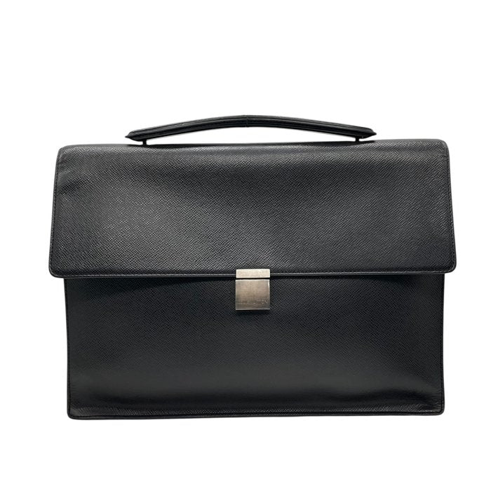 Louis Vuitton ルイヴィトン タイガ アンガラ ビジネスバッグ M30772 レザー ブラック シルバー金具 ブリーフケース ダレスバッグ メンズ B