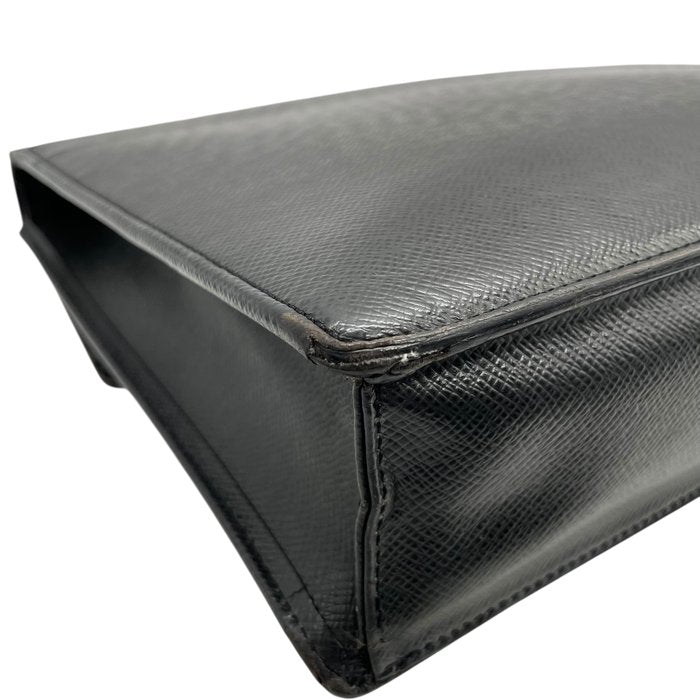 Louis Vuitton ルイヴィトン タイガ アンガラ ビジネスバッグ M30772 レザー ブラック シルバー金具 ブリーフケース ダレスバッグ メンズ B