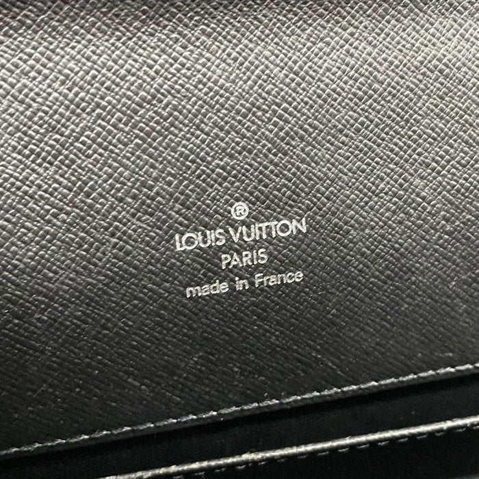 Louis Vuitton ルイヴィトン タイガ アンガラ ビジネスバッグ M30772 レザー ブラック シルバー金具 ブリーフケース ダレスバッグ メンズ B