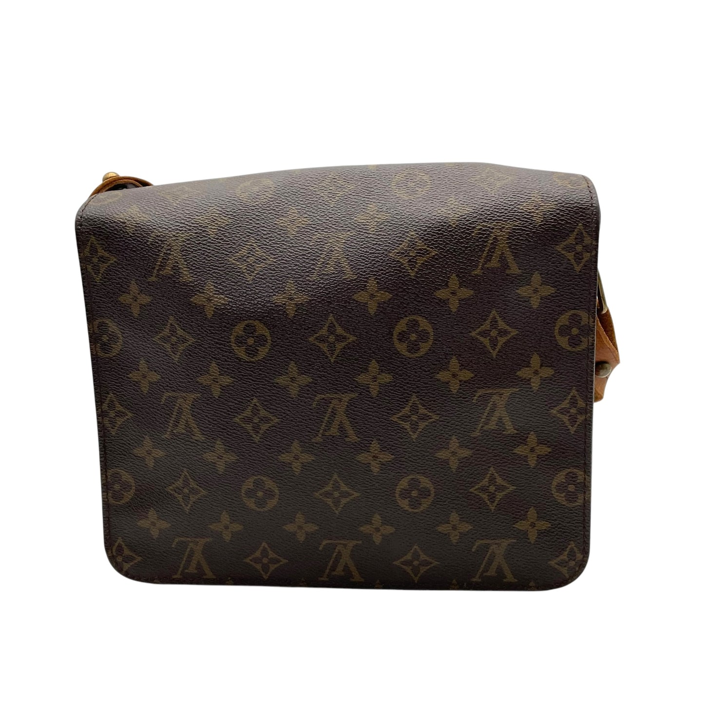 Louis Vuitton ルイヴィトン モノグラム カルトシエール ショルダーバッグ 斜め掛け クロスボディ ポシェット PVC レザー ブラウン ゴールド金具 レトロ カジュアル デイリー レディース 女性 人気 定番 鞄 M51252 k6