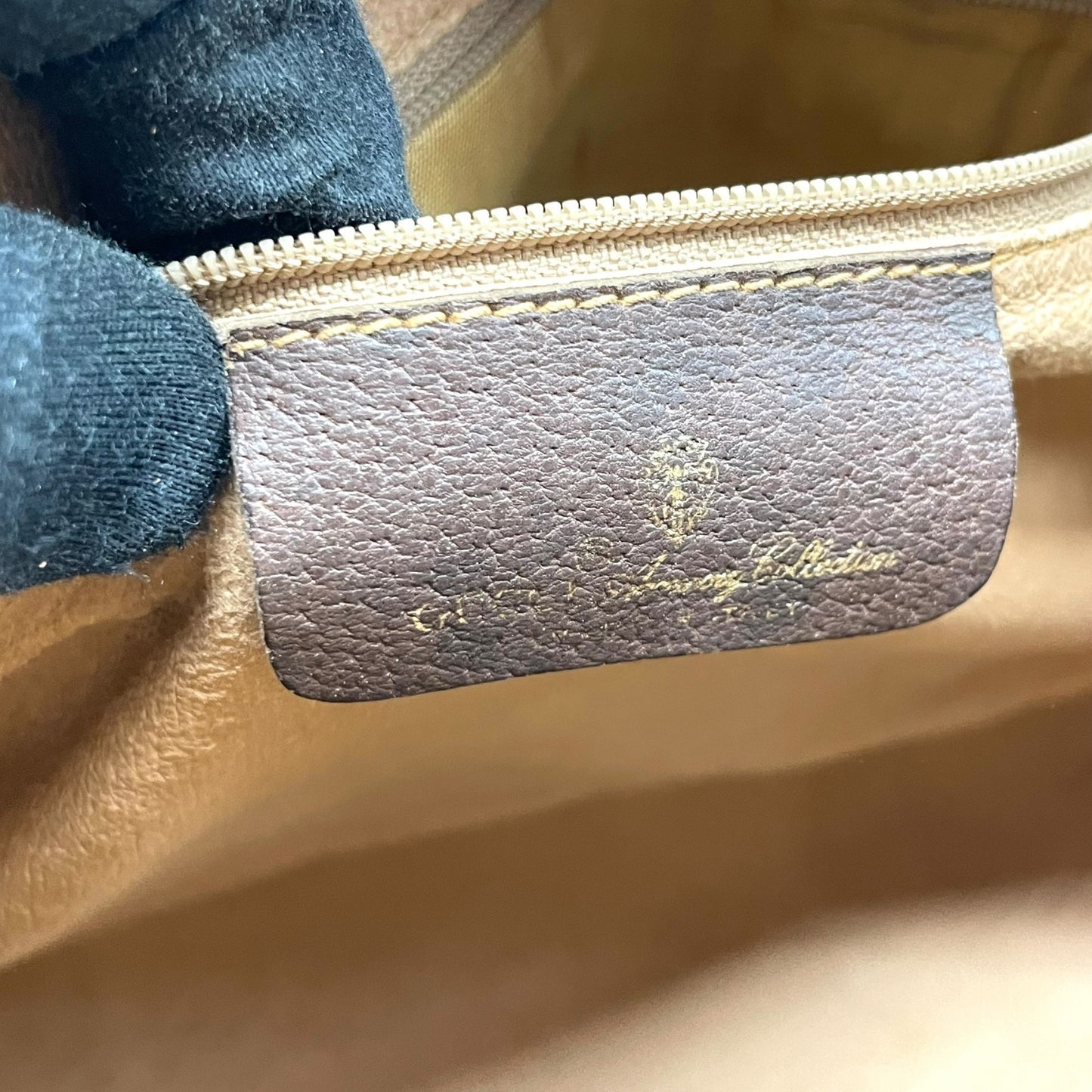 グッチ GUCCI オールドグッチ シェリーライン GGスプリーム ミニボストンバッグ PVC レザー ベージュ ブラウン ゴールド金具 ビンテージ クラシック エレガント 希少 レア イタリア製 インターロッキングGG ロゴ 自立可 レディース E