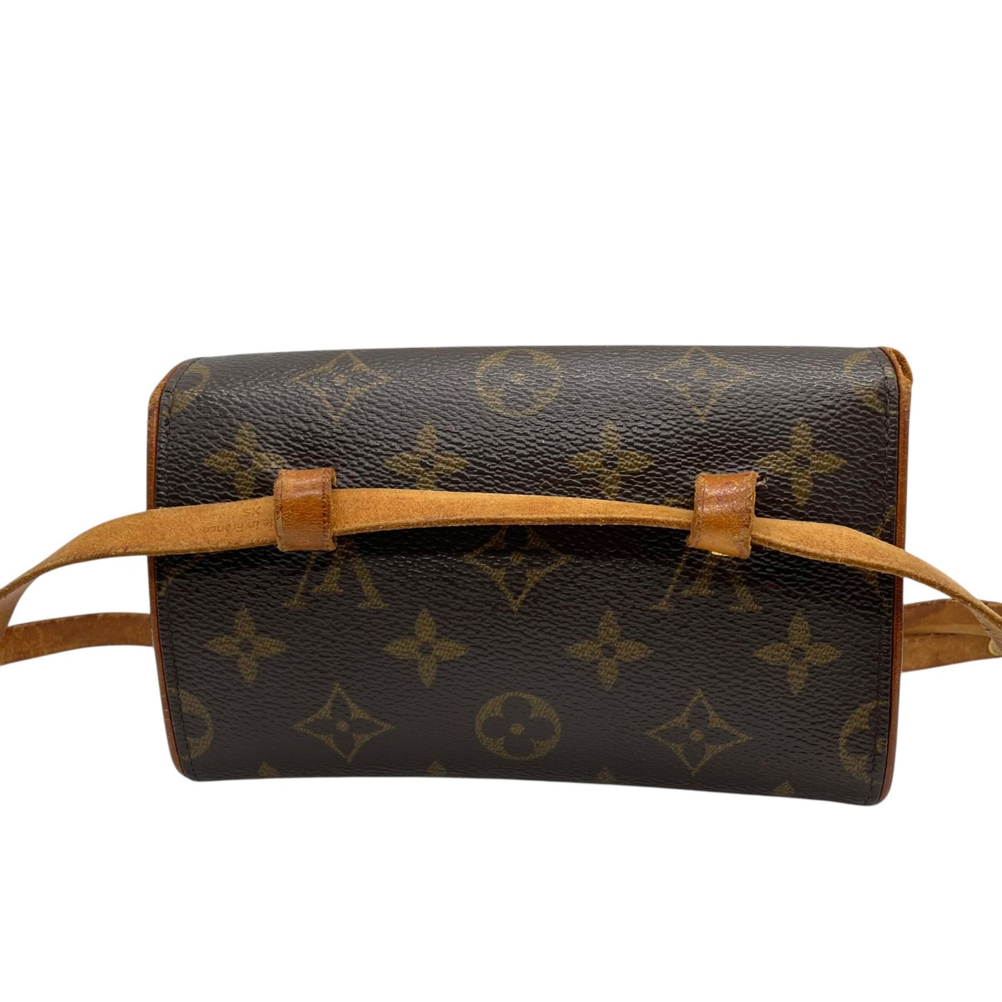 Louis Vuitton ルイヴィトン モノグラム ポシェットフロランティーヌ ウエストバッグ ボディバッグ PVC レザー ゴールド金具 ブラウン レディース K6