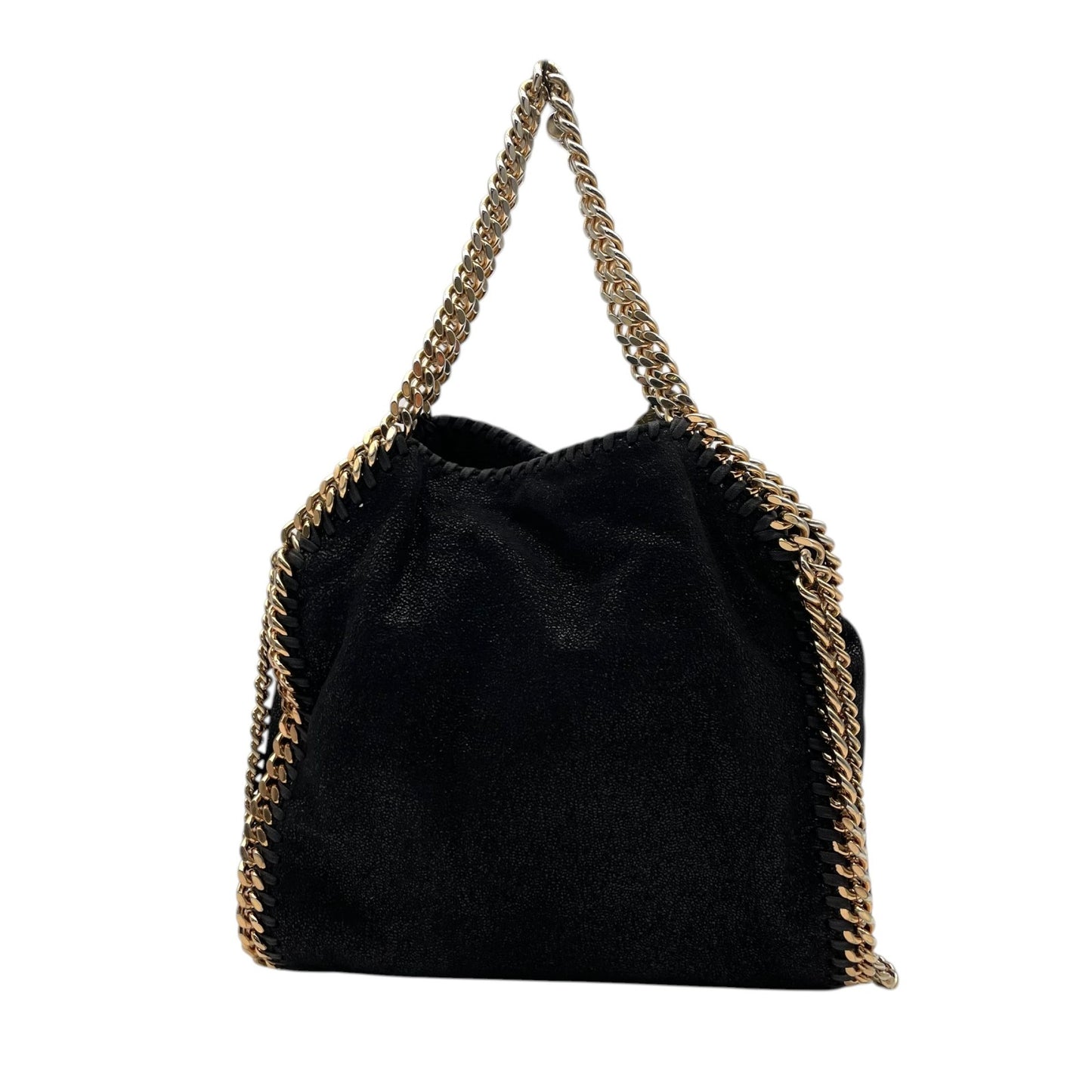 Stella McCartney ステラマッカートニー ファラベラ スモール 2WAY ハンドバッグ 黒 ブラック チェーンショルダー ショルダーバッグ レディース D2