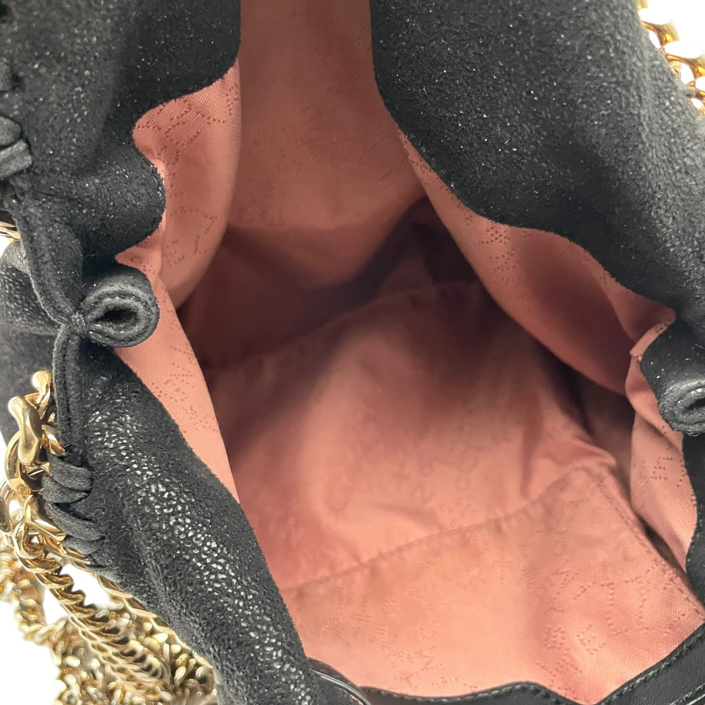 Stella McCartney ステラマッカートニー ファラベラ スモール 2WAY ハンドバッグ 黒 ブラック チェーンショルダー ショルダーバッグ レディース D2