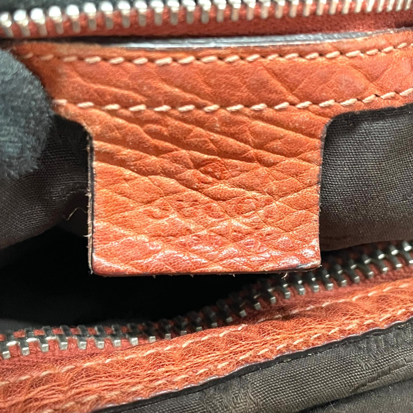 GUCCI グッチ GGキャンバス バンブー トートバッグ レザー ブラウン シルバー金具 ハンドバッグ 大容量 レディース U15