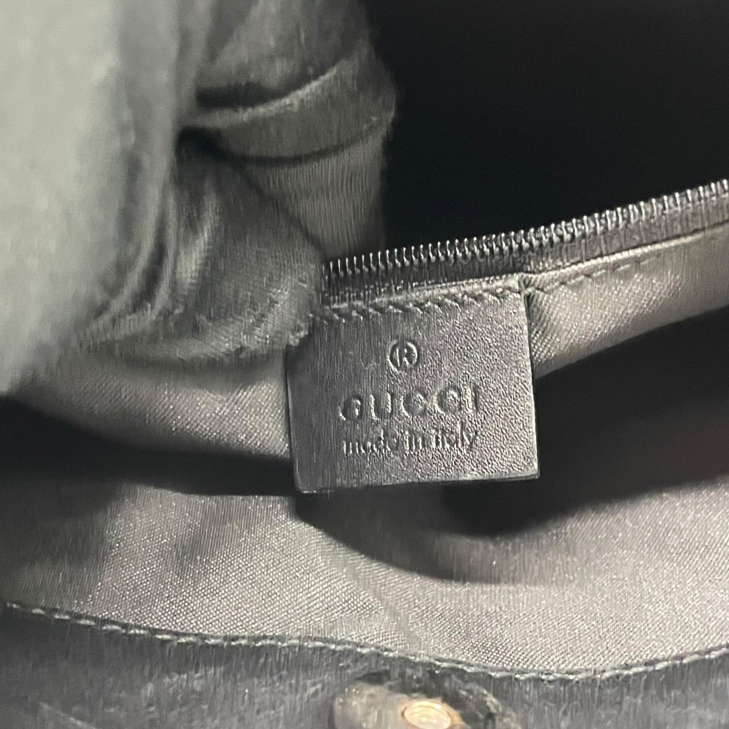 GUCCI グッチ GG柄 ナイロン レザー ショルダーバッグ ブラック ダブルポケット シルバー金具 斜め掛け メンズ レディース ユニセックス E8