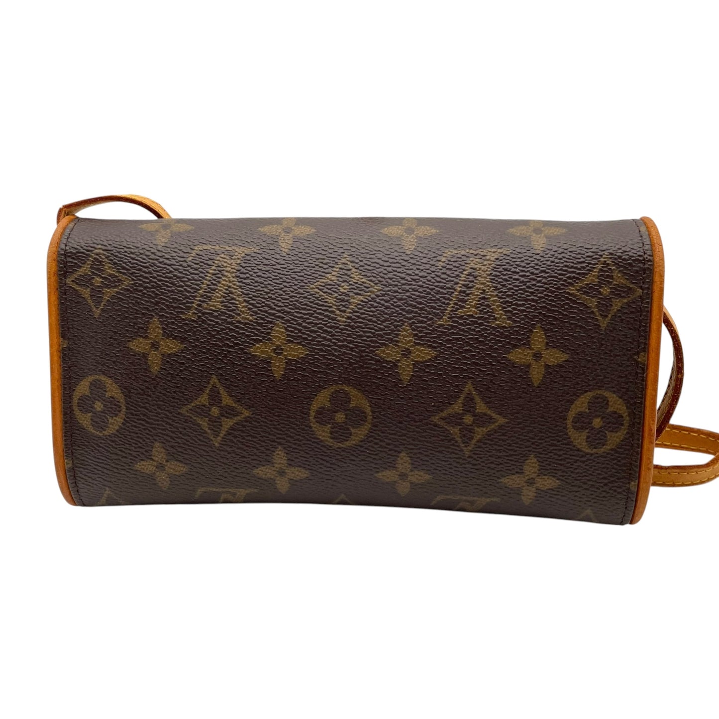 Louis Vuitton ルイヴィトン モノグラム ポシェットツインGM ショルダーバッグ 斜め掛け クロスボディ PVC レザー ブラウン 茶系 ゴールド金具 カジュアル レディース 人気 定番 鞄 M51852 K10