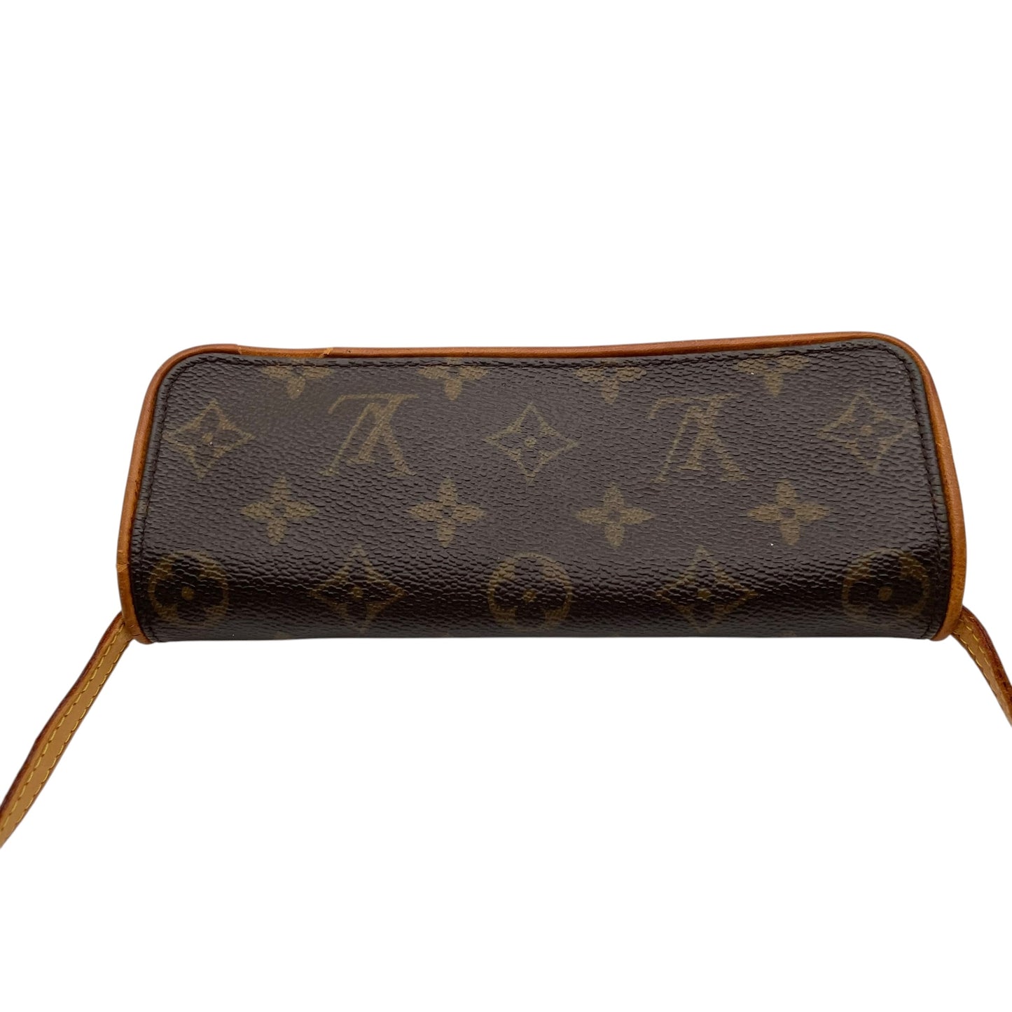 Louis Vuitton ルイヴィトン モノグラム ポシェットツインGM ショルダーバッグ 斜め掛け クロスボディ PVC レザー ブラウン 茶系 ゴールド金具 カジュアル レディース 人気 定番 鞄 M51852 K10