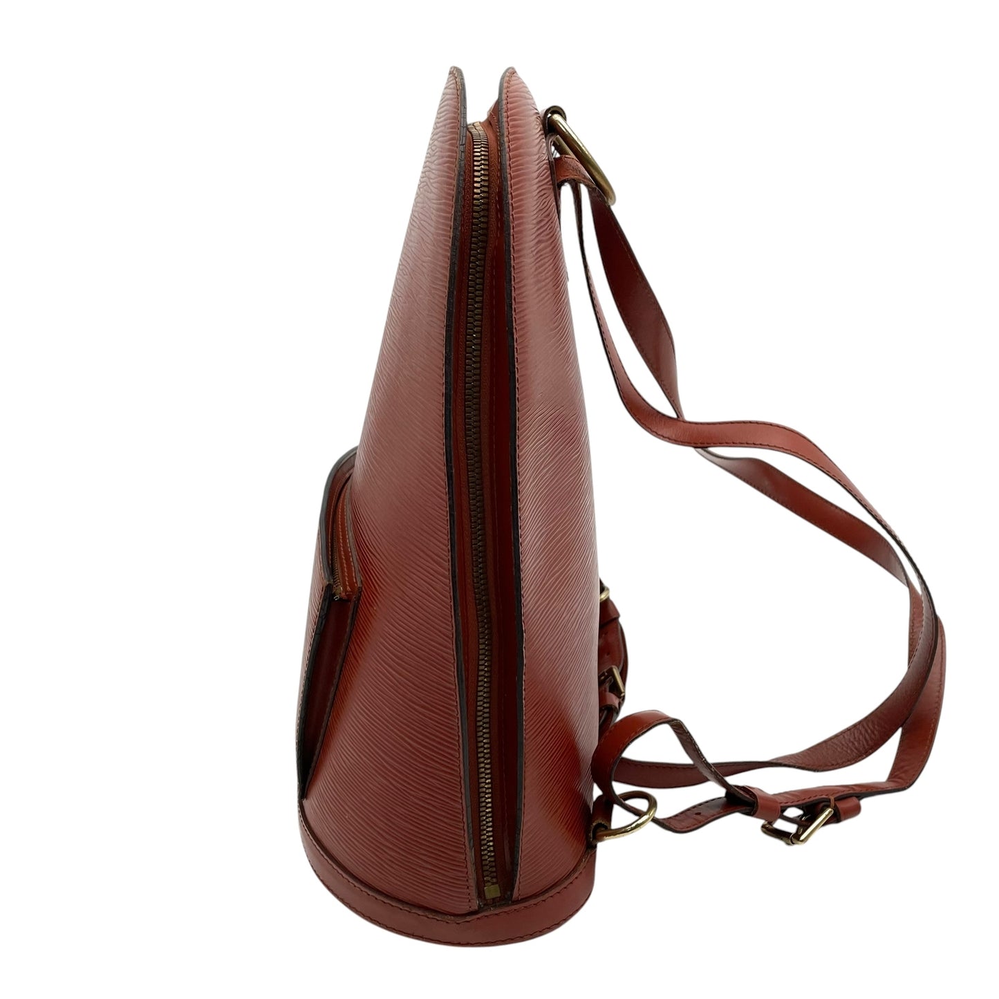 ルイヴィトン Louis Vuitton エピ ゴブラン リュックサック デイパック バックパック バッグ カバン 鞄 レザー ブラウン ケニアブラウン 茶系 ゴールド金具 レディース 女性 通勤 通学 人気 定番 M52293 U6