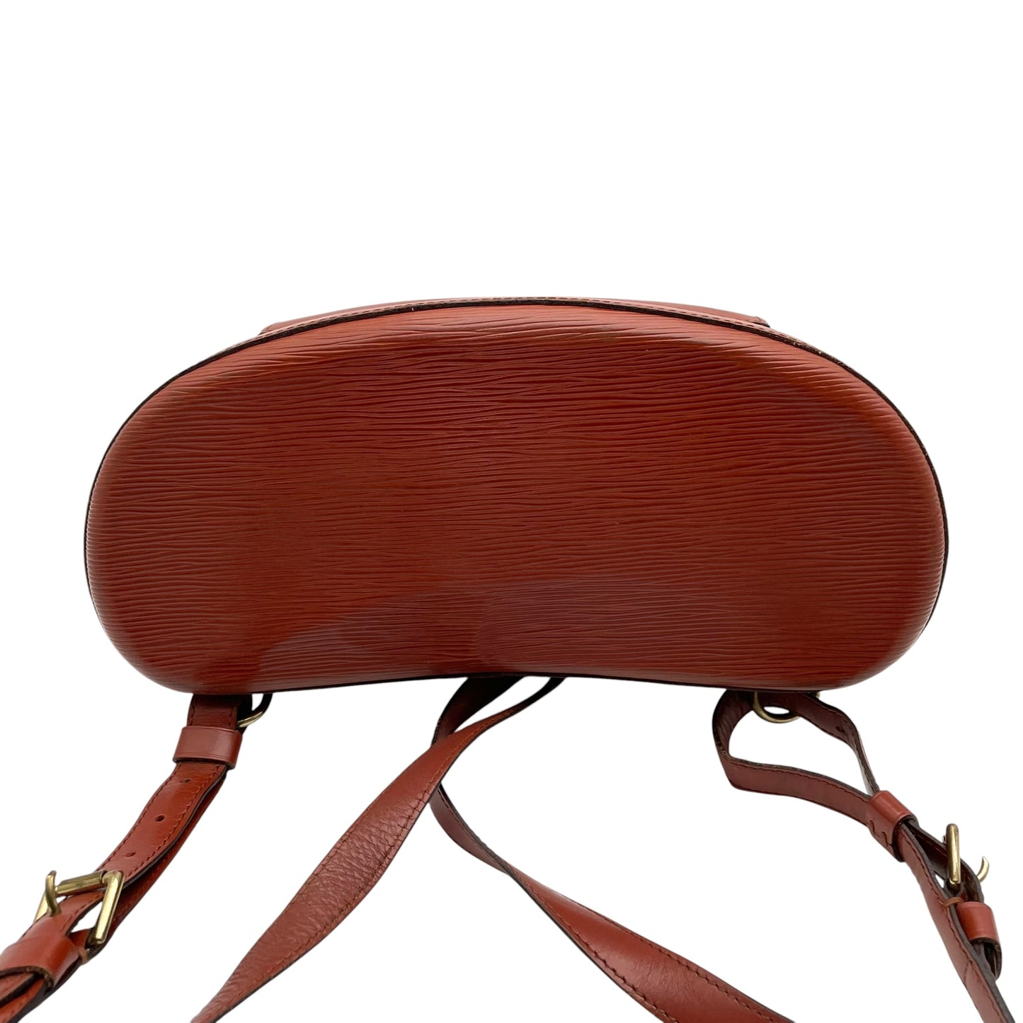 ルイヴィトン Louis Vuitton エピ ゴブラン リュックサック デイパック バックパック バッグ カバン 鞄 レザー ブラウン ケニアブラウン 茶系 ゴールド金具 レディース 女性 通勤 通学 人気 定番 M52293 U6