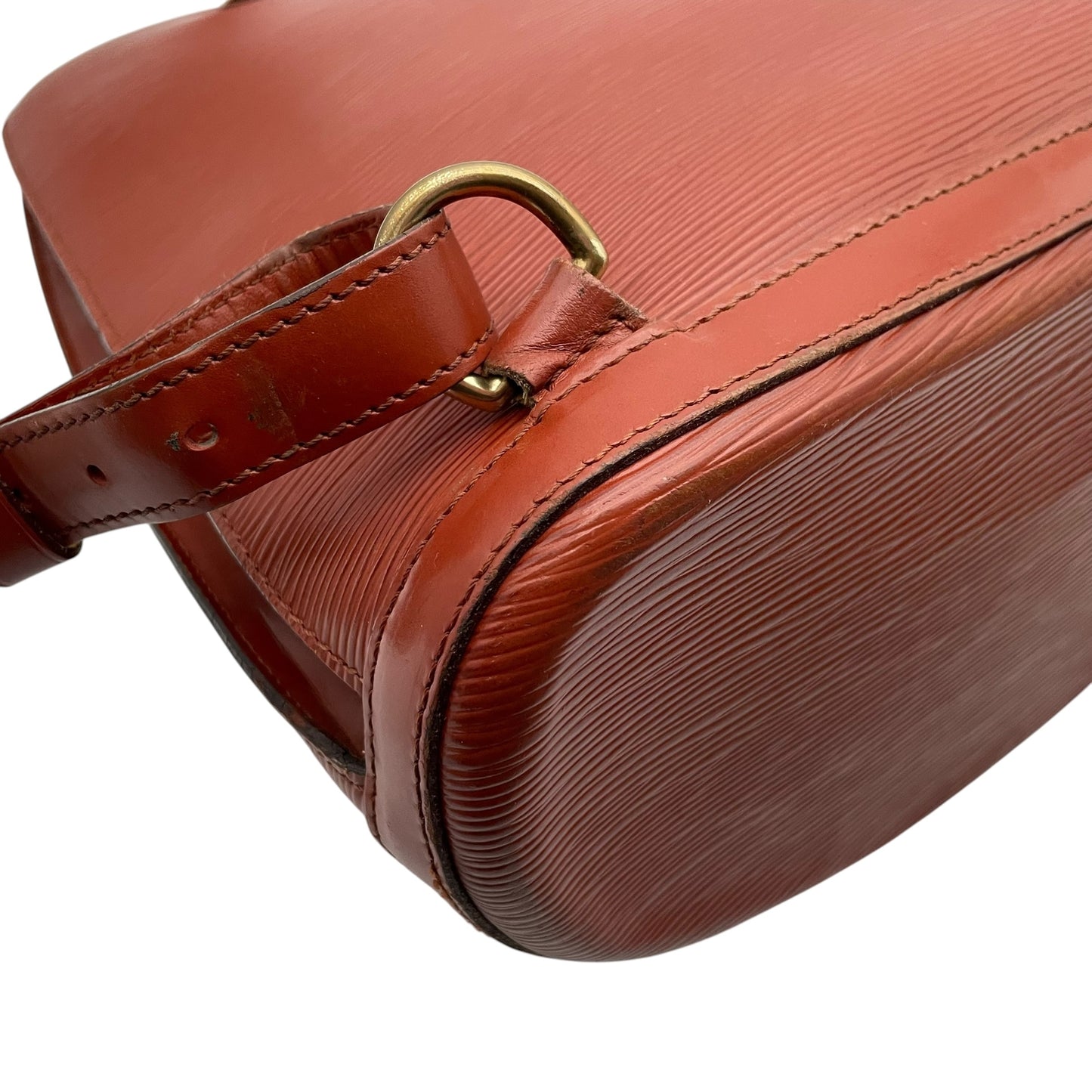 ルイヴィトン Louis Vuitton エピ ゴブラン リュックサック デイパック バックパック バッグ カバン 鞄 レザー ブラウン ケニアブラウン 茶系 ゴールド金具 レディース 女性 通勤 通学 人気 定番 M52293 U6