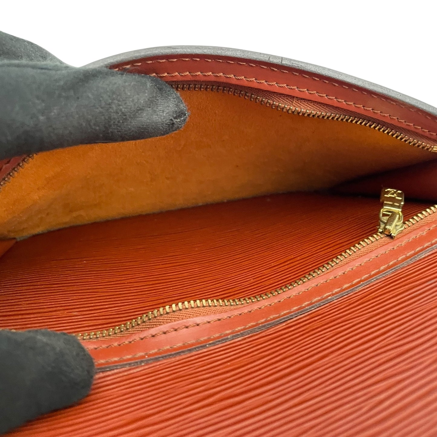 ルイヴィトン Louis Vuitton エピ ゴブラン リュックサック デイパック バックパック バッグ カバン 鞄 レザー ブラウン ケニアブラウン 茶系 ゴールド金具 レディース 女性 通勤 通学 人気 定番 M52293 U6