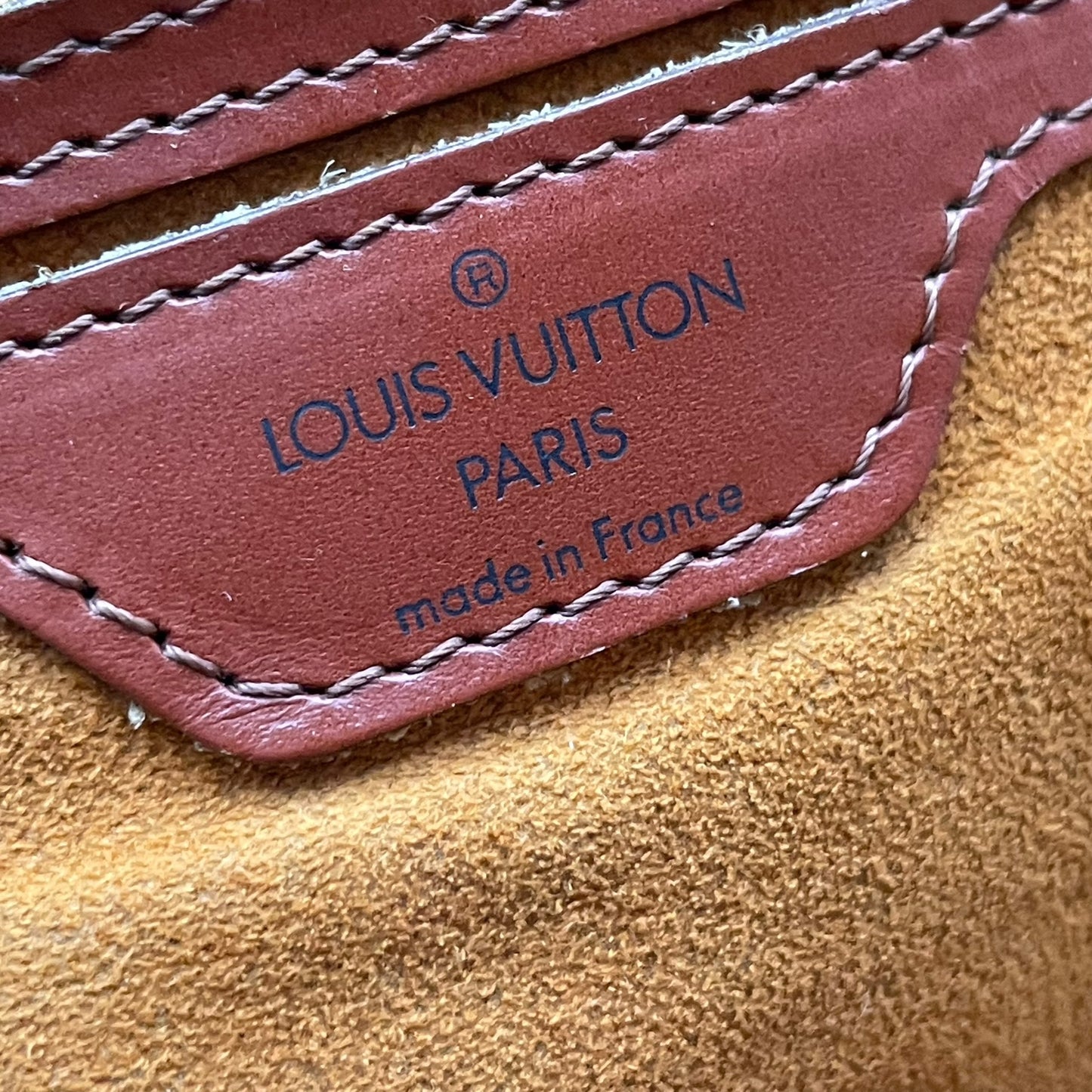 ルイヴィトン Louis Vuitton エピ ゴブラン リュックサック デイパック バックパック バッグ カバン 鞄 レザー ブラウン ケニアブラウン 茶系 ゴールド金具 レディース 女性 通勤 通学 人気 定番 M52293 U6