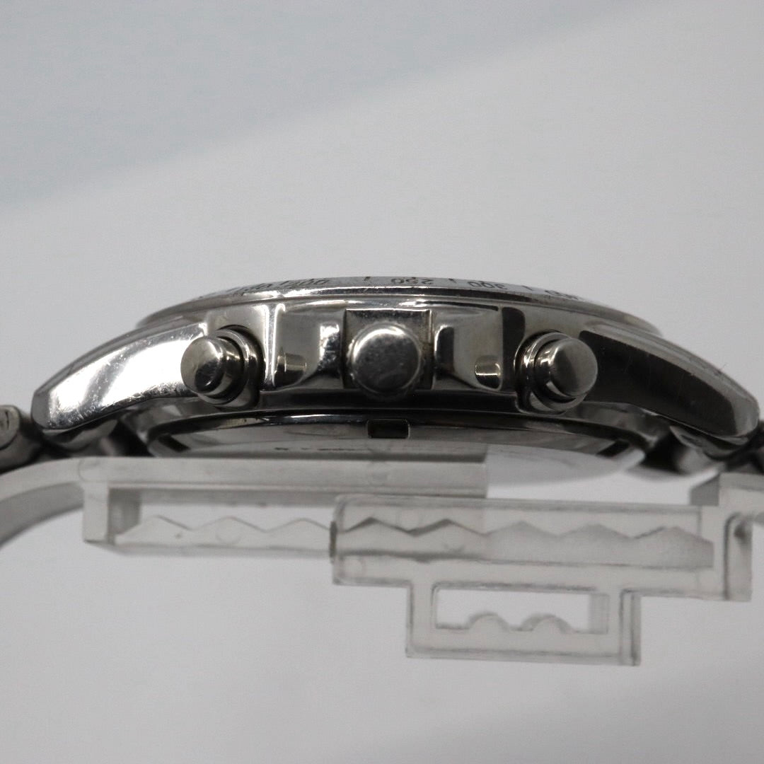 SEIKO セイコー スピリット クロノグラフ メンズ 腕時計 ステンレススチール ブラックダイヤル タキメーター クオーツ ビジネス カジュアル G13