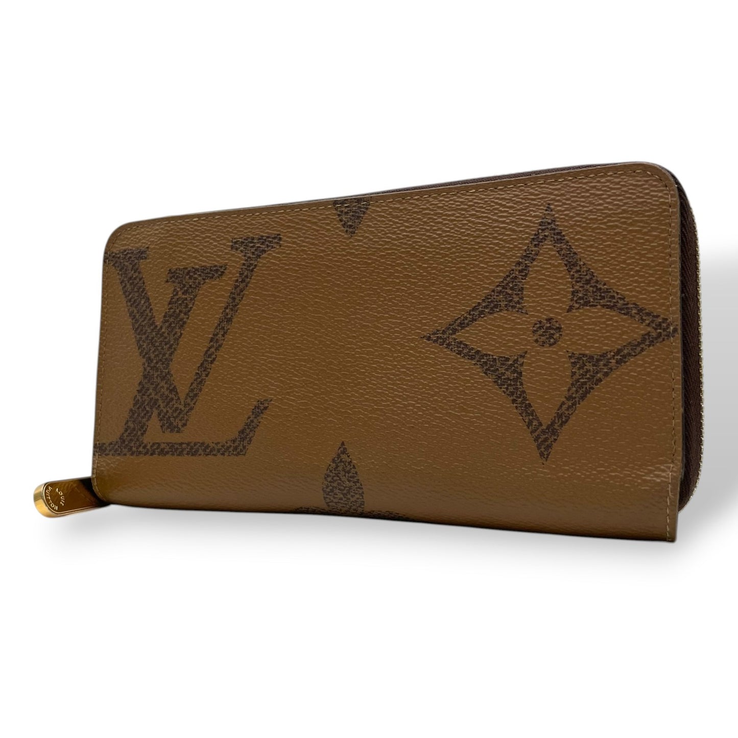 Louis Vuitton ルイ・ヴィトン ジッピーウォレット M69353 モノグラム ジャイアント リバース ラウンドファスナー 長財布 ブラウン