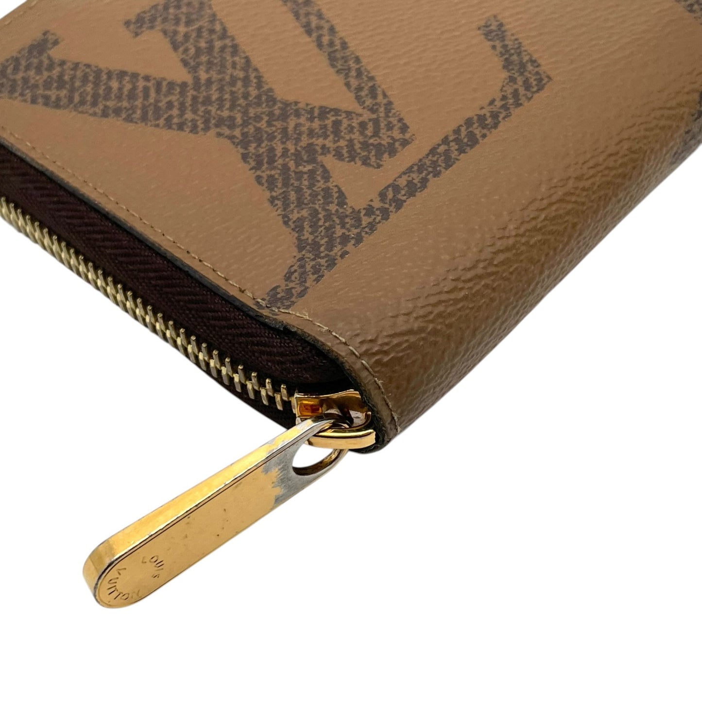 Louis Vuitton ルイ・ヴィトン ジッピーウォレット M69353 モノグラム ジャイアント リバース ラウンドファスナー 長財布 ブラウン