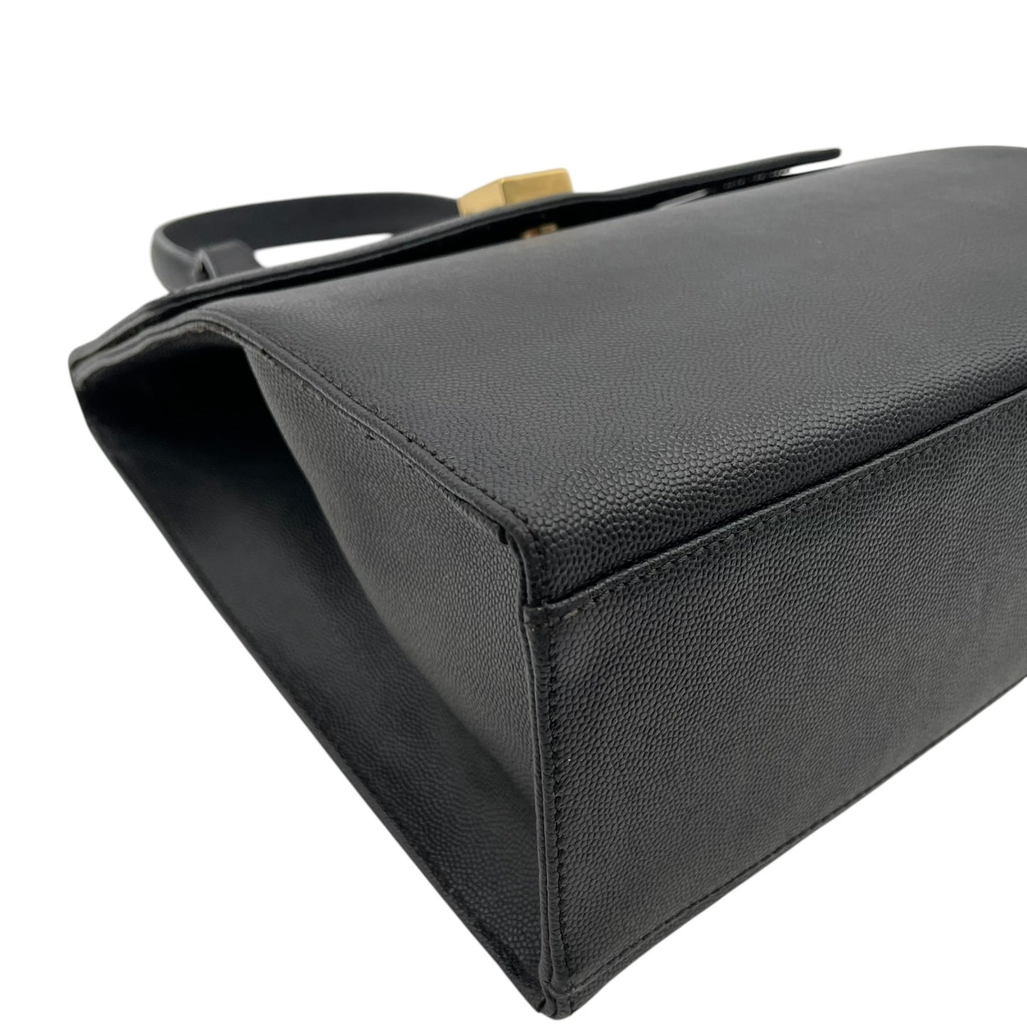 【美品】 ジバンシー GIVENCHY ハンドバッグ ショルダーバッグ 2WAY レザー 本革 ブラック 黒 ゴールド金具 4Gロゴ 型押し フラップ エレガント クラシック フォーマル 冠婚葬祭 お出かけ 鞄 レディース 定番 人気 C
