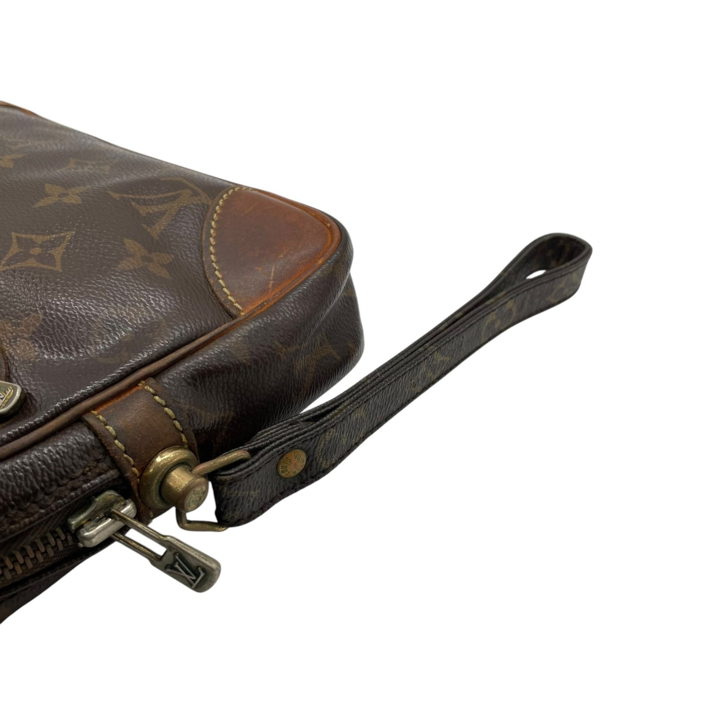 Louis Vuitton ルイヴィトン モノグラム マルリードラゴンヌGM クラッチバッグ セカンドバッグ M51825 ブラウン ゴールド金具 メンズ C6