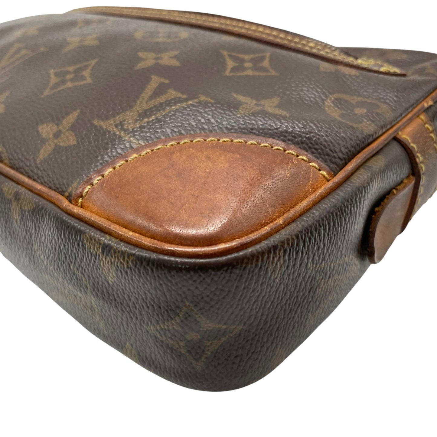 Louis Vuitton ルイヴィトン モノグラム マルリードラゴンヌGM クラッチバッグ セカンドバッグ M51825 ブラウン ゴールド金具 メンズ C6