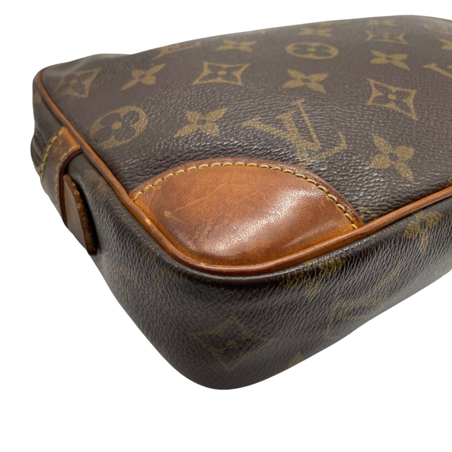 Louis Vuitton ルイヴィトン モノグラム マルリードラゴンヌGM クラッチバッグ セカンドバッグ M51825 ブラウン ゴールド金具 メンズ C6
