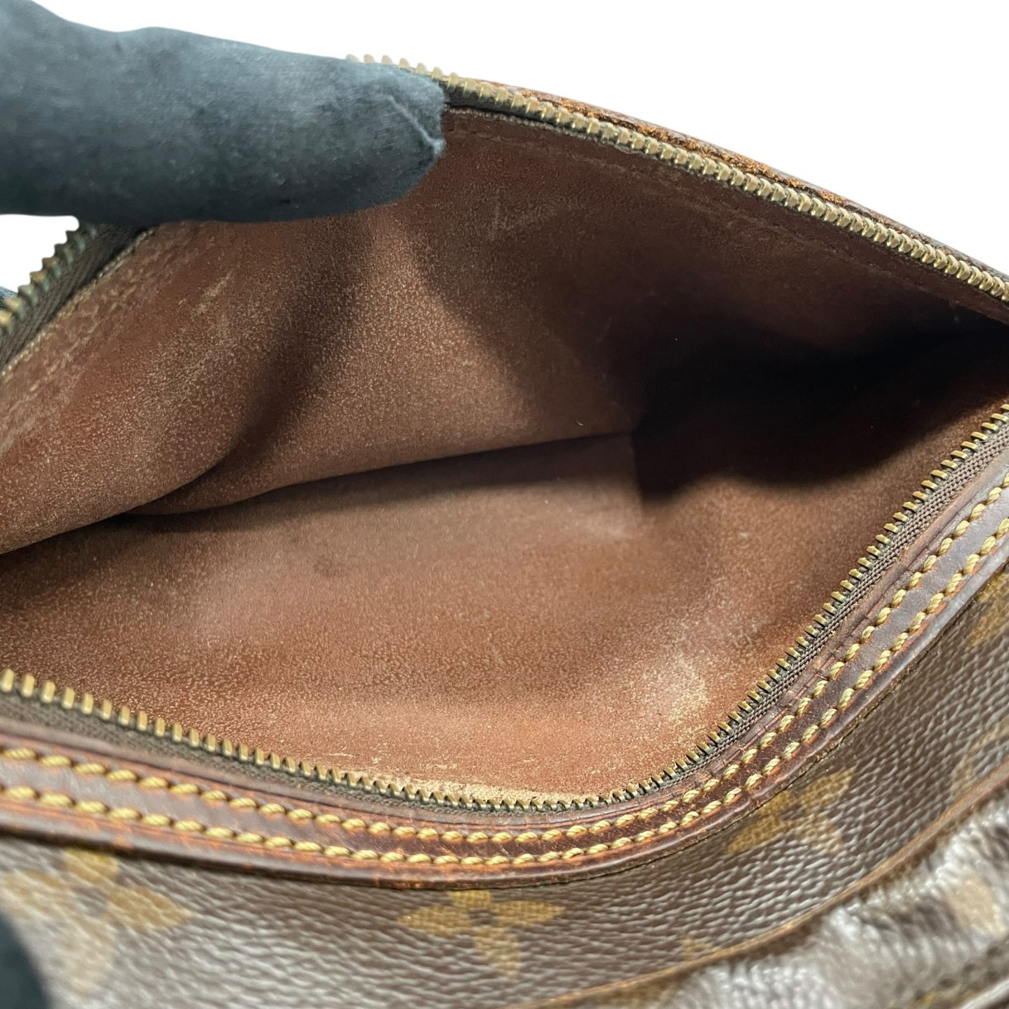 Louis Vuitton ルイヴィトン モノグラム マルリードラゴンヌGM クラッチバッグ セカンドバッグ M51825 ブラウン ゴールド金具 メンズ C6