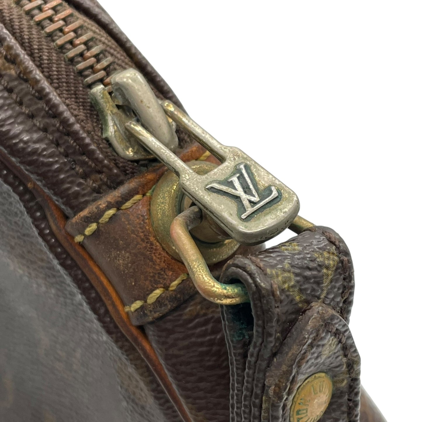 Louis Vuitton ルイヴィトン モノグラム マルリードラゴンヌGM クラッチバッグ セカンドバッグ M51825 ブラウン ゴールド金具 メンズ C6