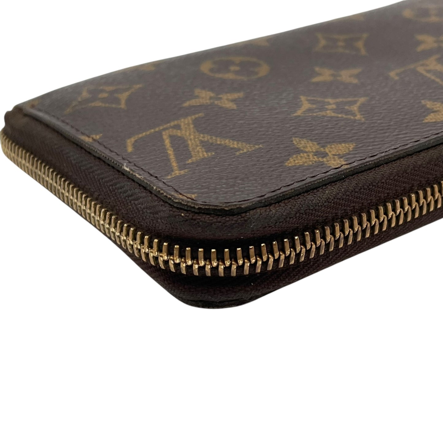 ルイ・ヴィトン LOUIS VUITTON モノグラム ジッピーウォレット 長財布 ラウンドファスナー PVC レザー ブラウン 茶 ゴールド金具 メンズ レディース ユニセックス 定番 人気 収納力抜群 エレガント 上品 普段使い W5