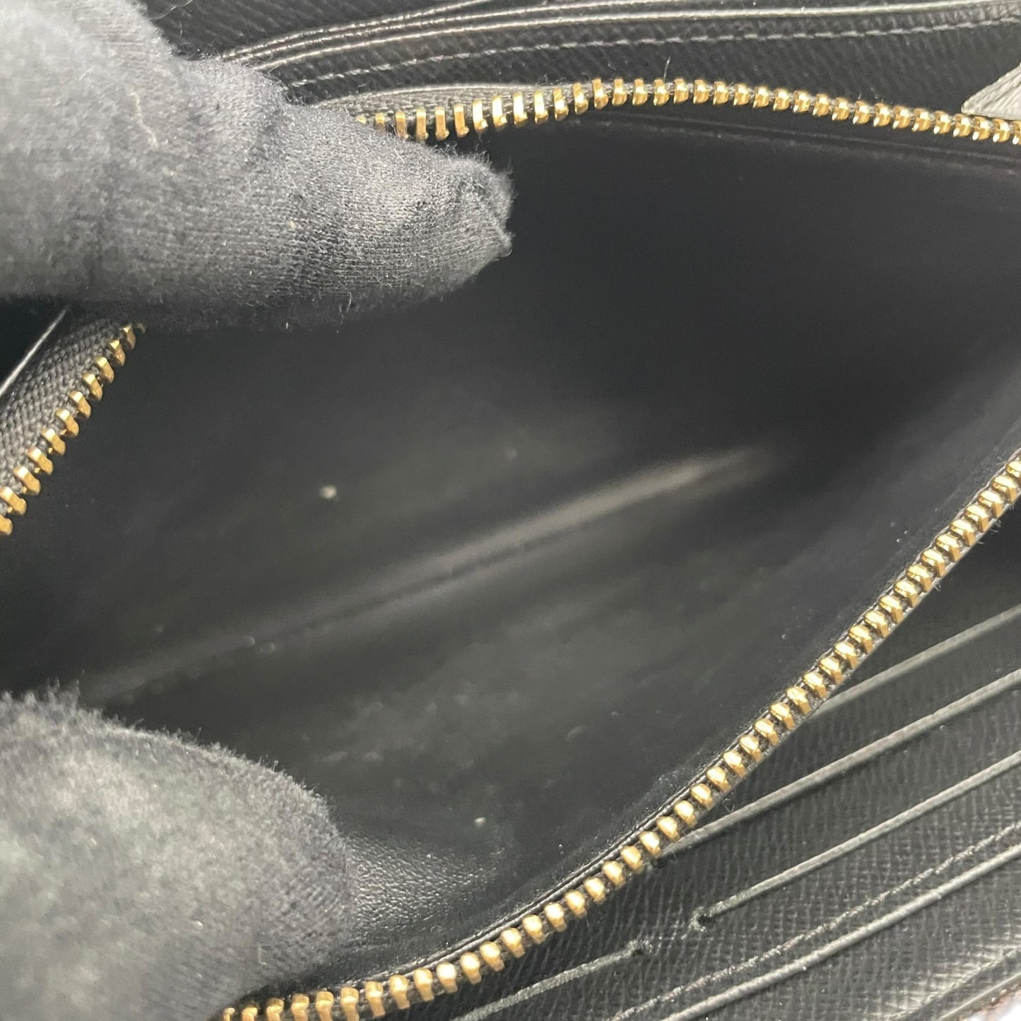 美品 Louis Vuitton ルイ・ヴィトン RFID ICチップ ジッピーウォレット M69353 モノグラム ジャイアント リバース ラウンドファスナー 長財布 茶色 ブラウン