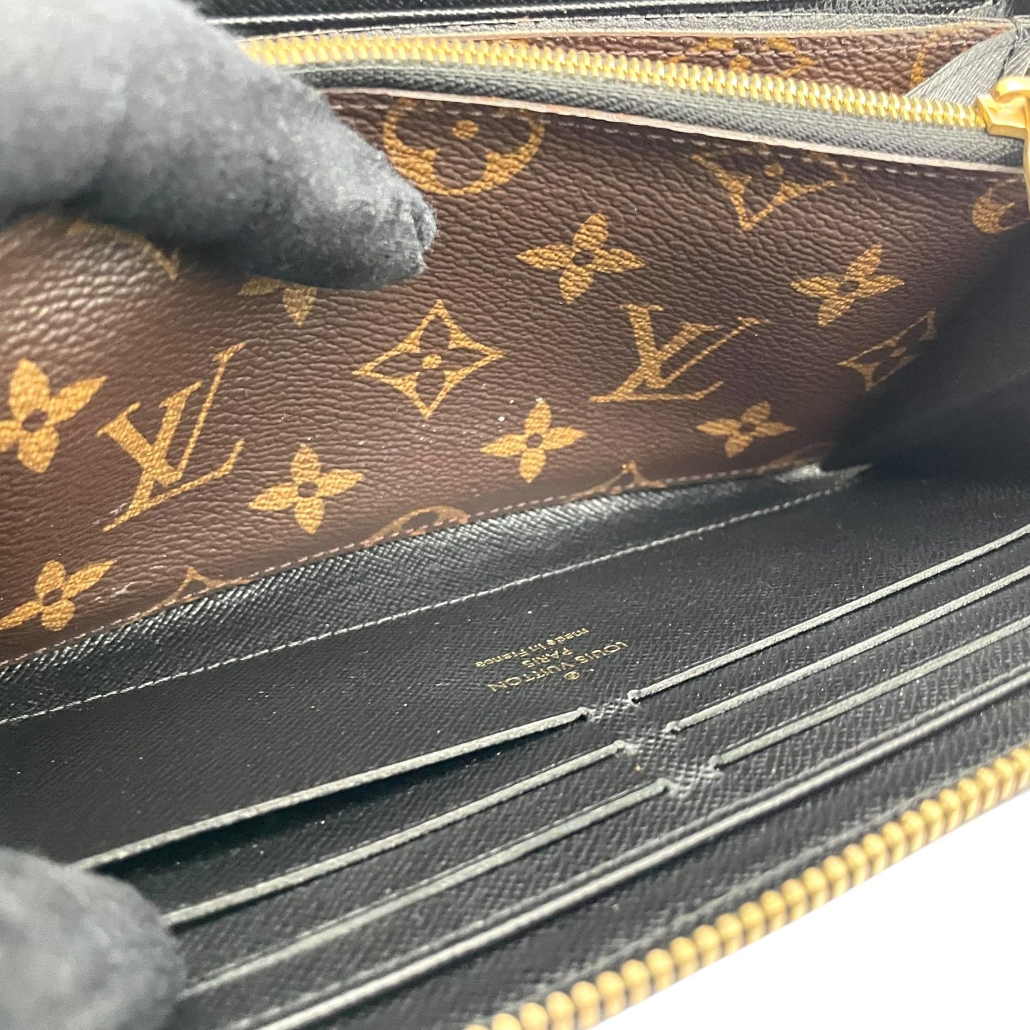 Louis Vuitton ルイヴィトン モノグラム ジッピーウォレット・レティーロ M61855 ラウンドファスナー 長財布 ロングウォレット レディース W6