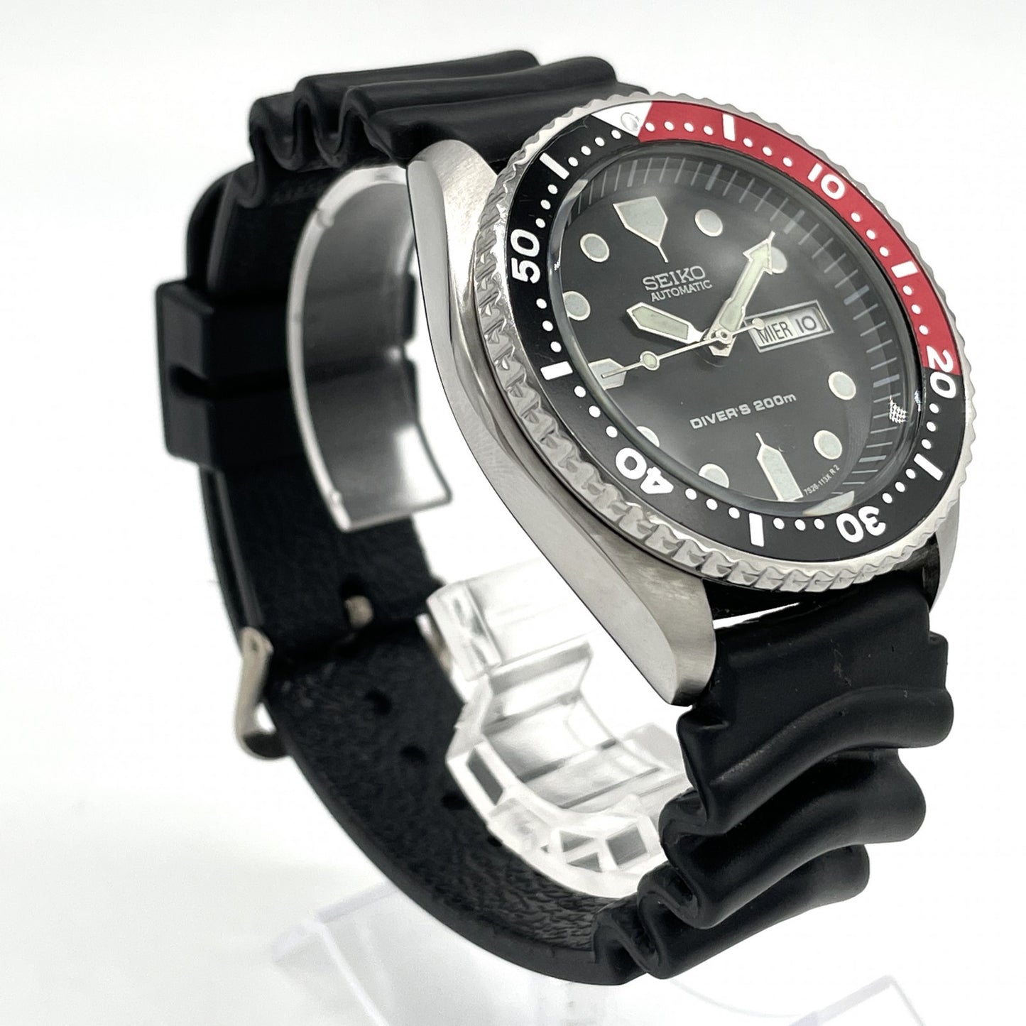 美品 稼働 ヴィンテージ SEIKO DIVERS メンズ 腕時計 ダイバーズ 200m SCUBA DIVERS 自動巻き デイデイト 7S26-7039 ダイバーズウォッチ G2