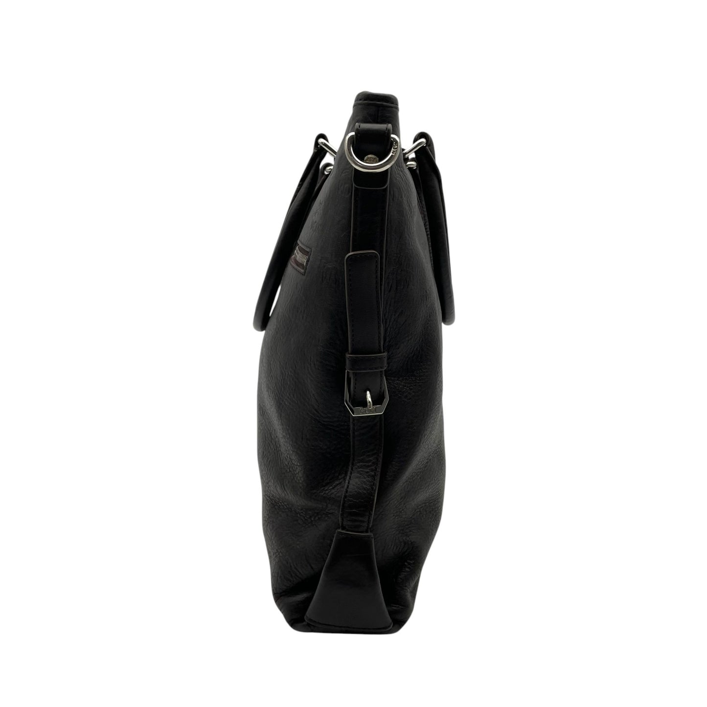 MCM エムシーエム ヴィセトス エンボス レザー 2WAY ビジネスバッグ トートバッグ ブリーフケース ブラウン メンズ レディース U13