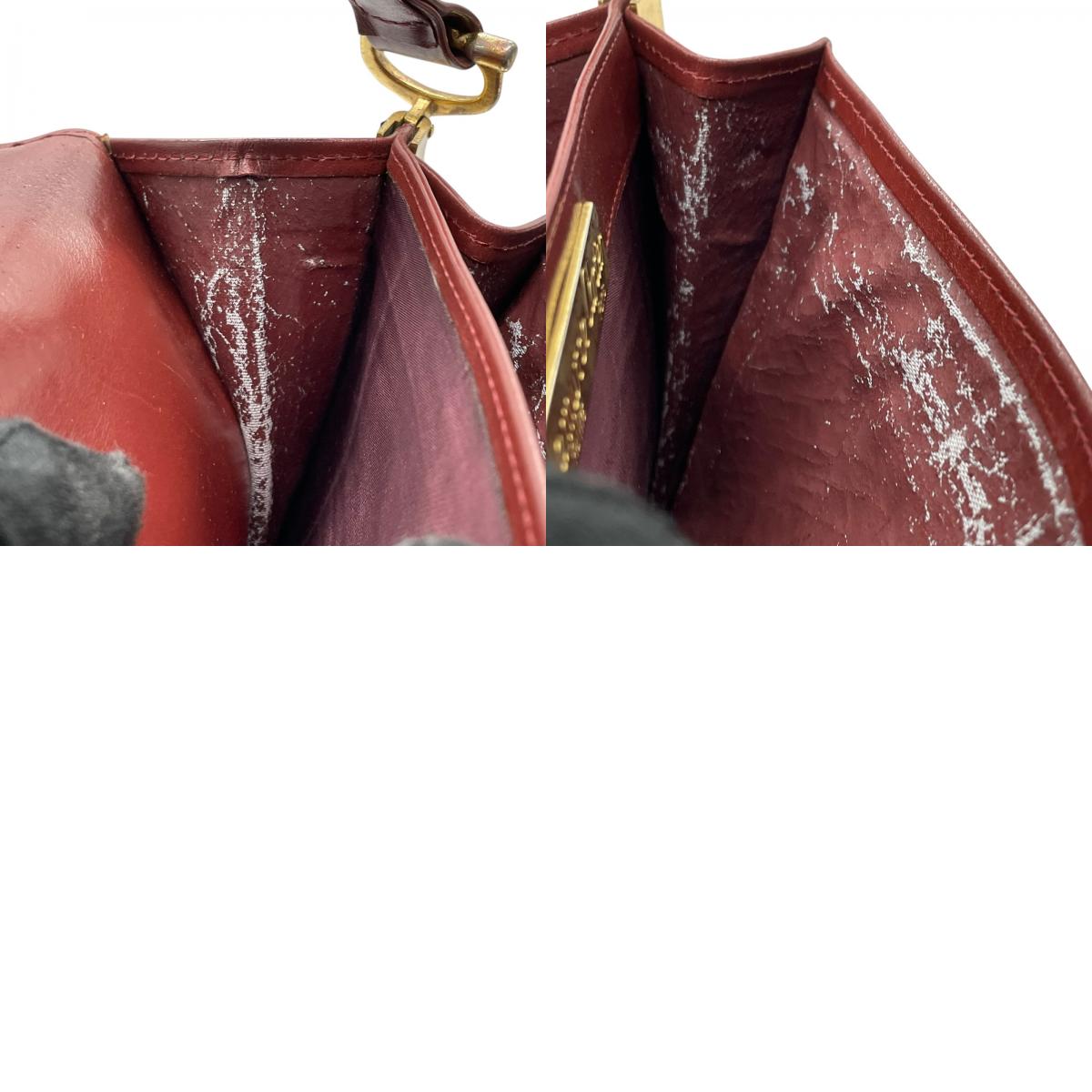 良品 Cartier カルティエ マストライン ショルダーバッグ レザー ボルドー 金具 斜め掛け可 クロスボディ フラップ ビンテージ クラシック エレガント レディース 鞄 バック オールド ロゴ レトロ 上品 高級 本革 D82