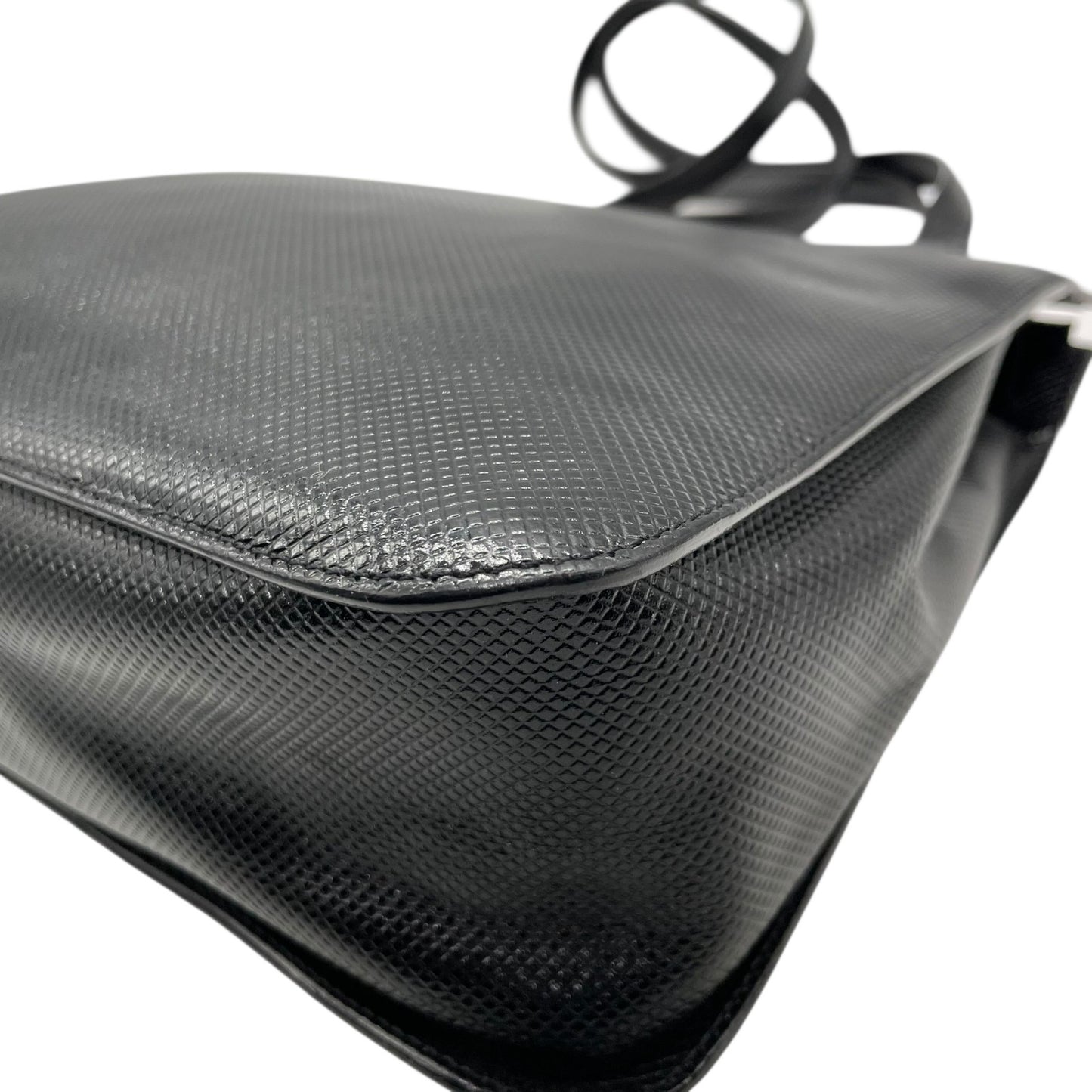 美品　Bottega Veneta ボッテガヴェネタ PVC トートバッグ ブラック シルバー金具 肩掛け可 シンプル レディース D2