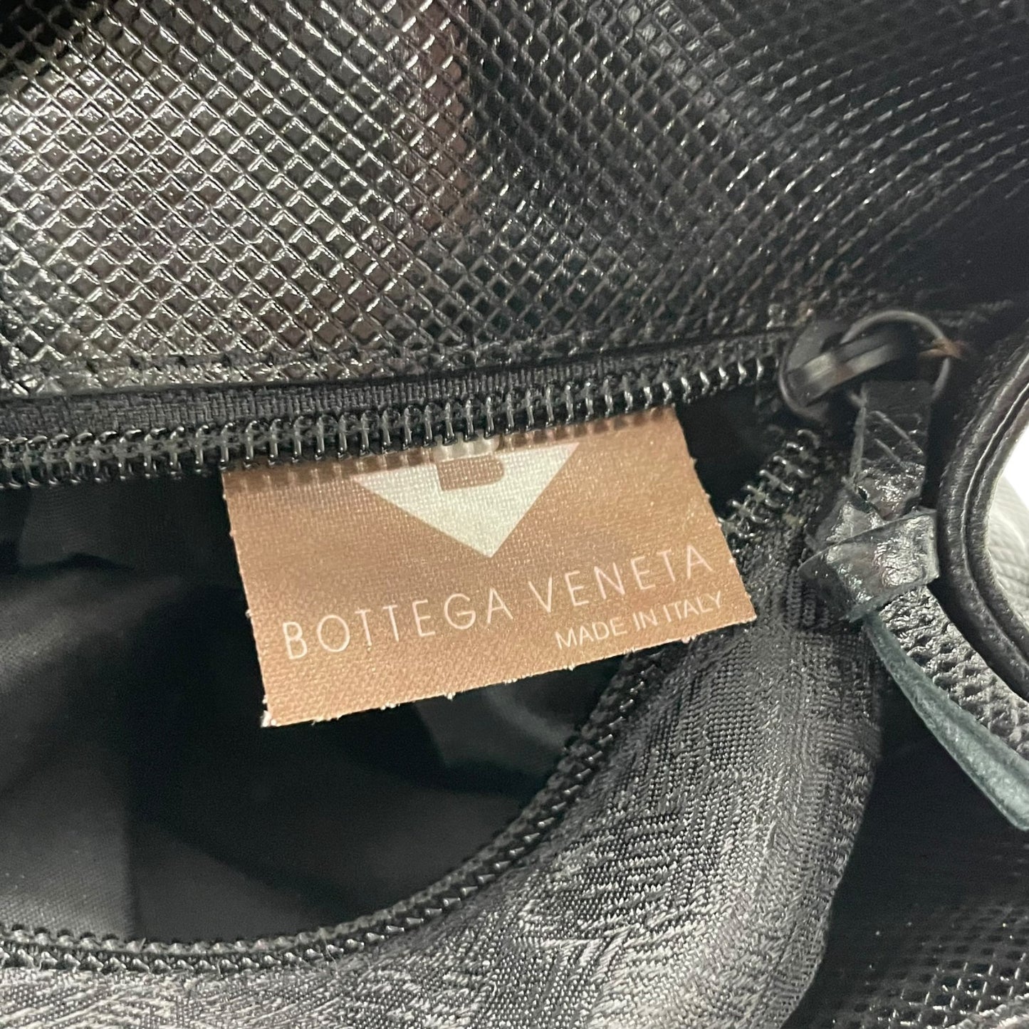 美品　Bottega Veneta ボッテガヴェネタ PVC トートバッグ ブラック シルバー金具 肩掛け可 シンプル レディース D2