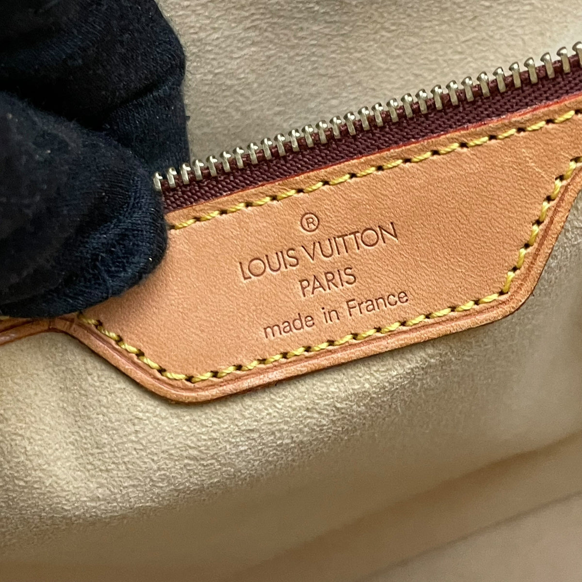 ルイヴィトン LOUIS VUITTON バビロン モノグラム トートバッグ ショルダーバッグ 肩掛け A4サイズ収納可能 通勤 通学 PVC レザー 本革 ブラウン 茶 ゴールド金具 M51102 ヴィンテージ ビンテージ クラシカル エレガント E16