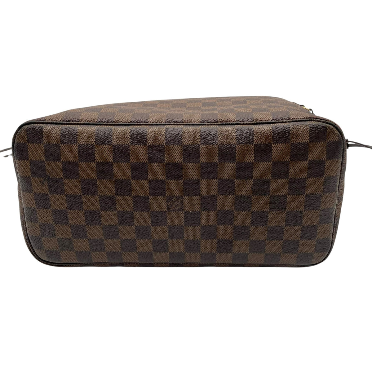 Louis Vuitton ルイヴィトン バッグ ダミエ エベヌ ネヴァーフルMM トートバッグ ハンドバッグ 手提げ 肩掛け PVC レザー ブラウン 茶系 レッド インナー赤 ゴールド金具 大容量 レディース 定番 H