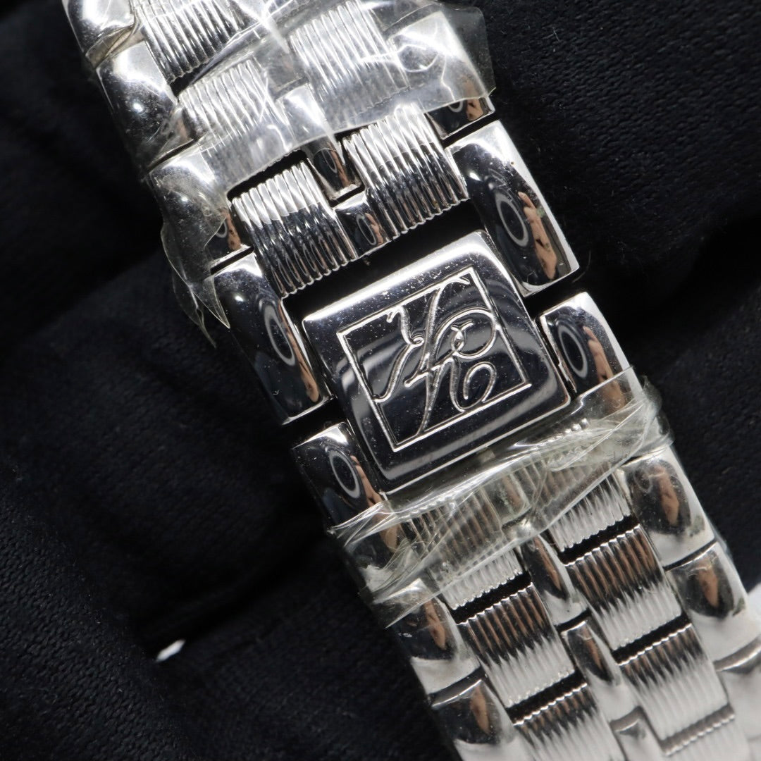 Yukiko Kimijima ユキコキミジマ YK-326P レディース 腕時計 クォーツ プラチナ999.9フィルド ステンレス スクエアケース シルバー文字盤 ジュエルインデックス g13