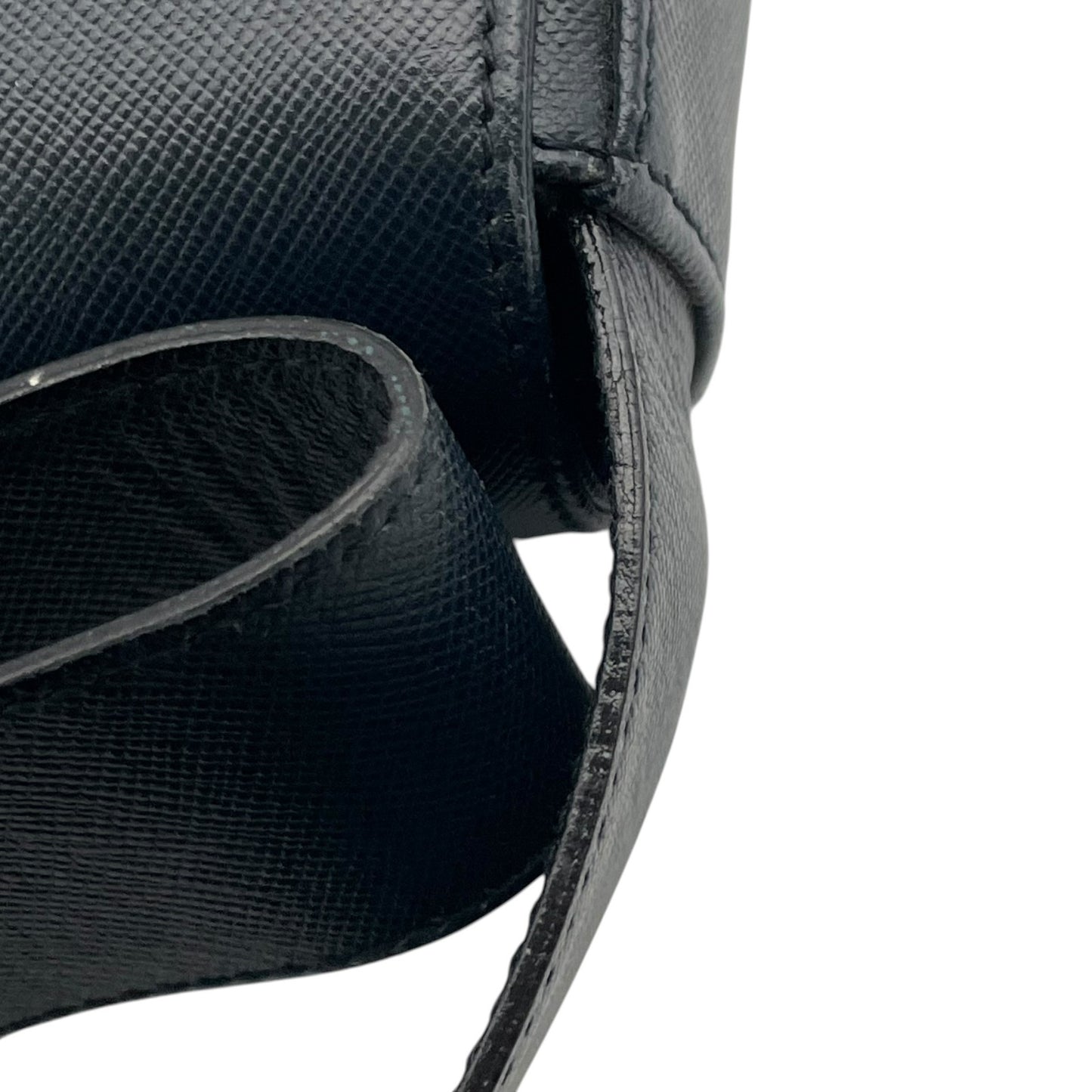 Salvatore Ferragamo フェラガモ ガンチーニ レザー 2WAY ショルダーバッグ ハンドバッグ ワンショルダー 肩掛け ネイビー シルバー金具 レディース C1