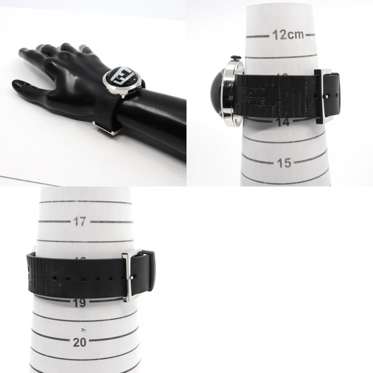 FENDI フェンディ 8010G ウォッチ 腕時計 ブラック文字盤 ドームガラス シリコンストラップ ジャンピングアワー スイス製 ユニセックス G13