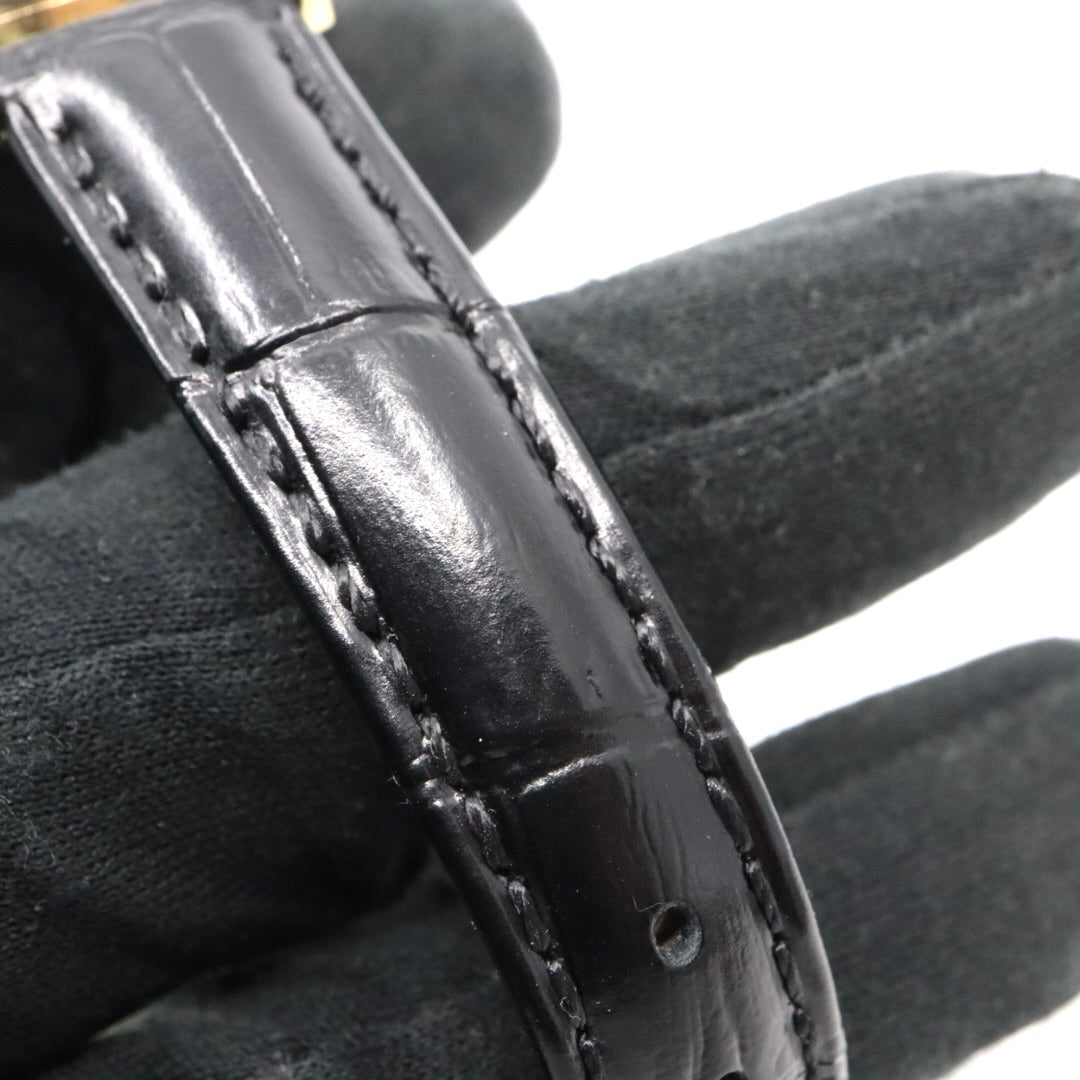 箱付 シチズン CITIZEN xC クロスシー エコドライブ 電波時計 H058-T017576 レディース 腕時計 ソーラー スクエア オクタゴン ゴールド グリーン文字盤 レザー 革ベルト アナログ クラシック G