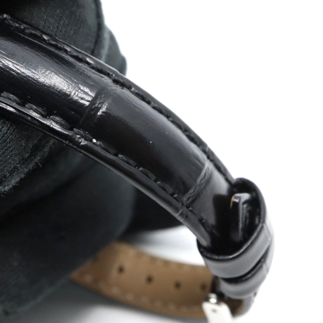 箱付 シチズン CITIZEN xC クロスシー エコドライブ 電波時計 H058-T017576 レディース 腕時計 ソーラー スクエア オクタゴン ゴールド グリーン文字盤 レザー 革ベルト アナログ クラシック G