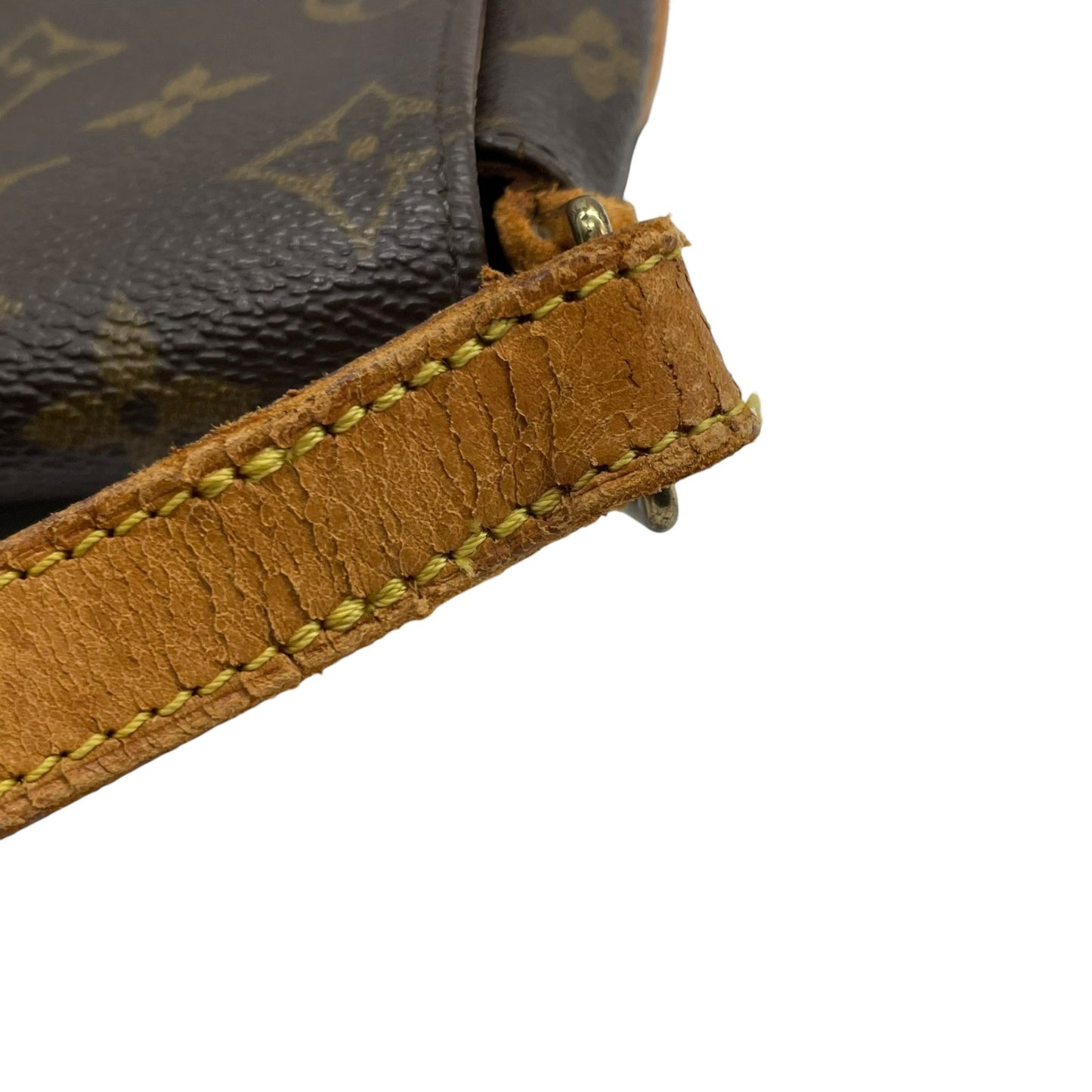 LOUIS VUITTON ルイヴィトン モノグラム ミュゼットサルサ ショート ショルダーバッグ PVC レザー ブラウン ゴールド金具 レディース エレガント クラシック ビンテージ 肩掛け 鞄 デイリーユース 定番 人気 本革 普段使い K4