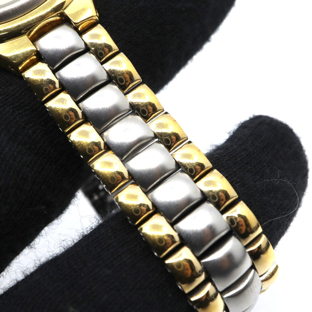 美品 ジバンシー GIVENCHY ライフ LIFE KM.07.XV レディース 腕時計 クォーツ アナログ コンビカラー ゴールド シルバー 4Gロゴ スイス製 ステンレス ラウンド ドレスウォッチ ビンテージ クラシック 上品 エレガント 稼働品 G8