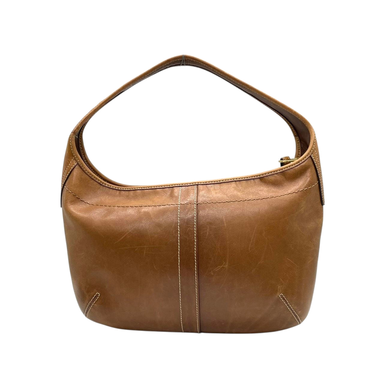 コーチ COACH ショルダーバッグ ワンショルダー ハンドバッグ ホーボー 自立可 レザー 本革 ブラウン 茶色 ゴールド金具 クラシック ビンテージ レディース 通勤 通学 カジュアル エレガント 11288 s85