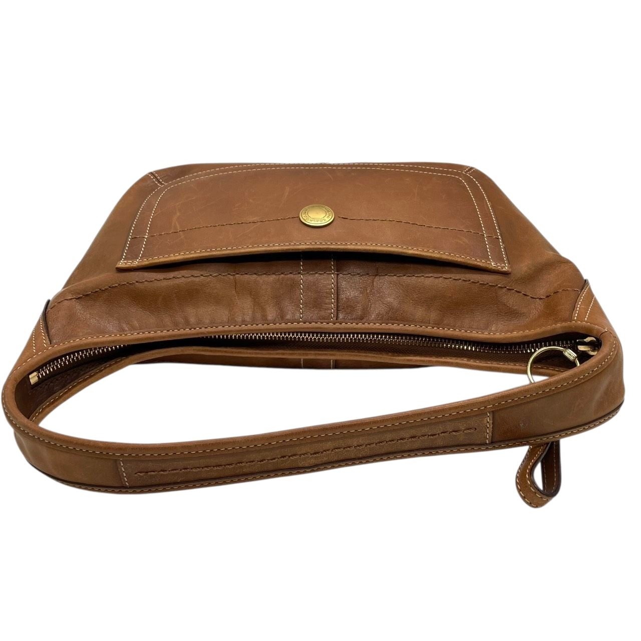 コーチ COACH ショルダーバッグ ワンショルダー ハンドバッグ ホーボー 自立可 レザー 本革 ブラウン 茶色 ゴールド金具 クラシック ビンテージ レディース 通勤 通学 カジュアル エレガント 11288 s85