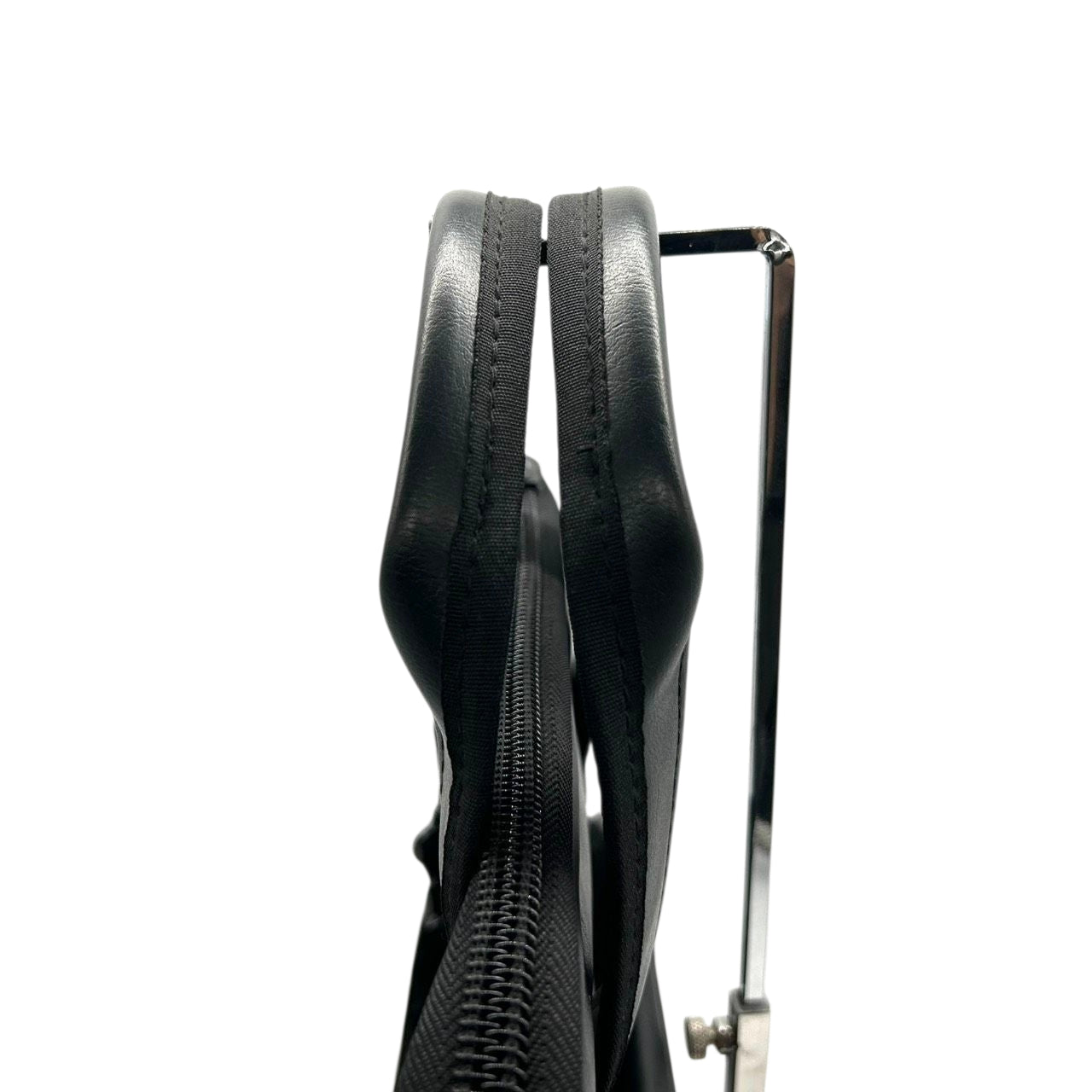 【美品】ケーシーズ KC's スティックバック 3WAY リュック デイパック ショルダーバッグ ビジネスバッグ ブリーフケース 斜め掛け可 A4収納 レザー 本革 ブラック 黒 メンズ バイカー ライダース 日本製 X3