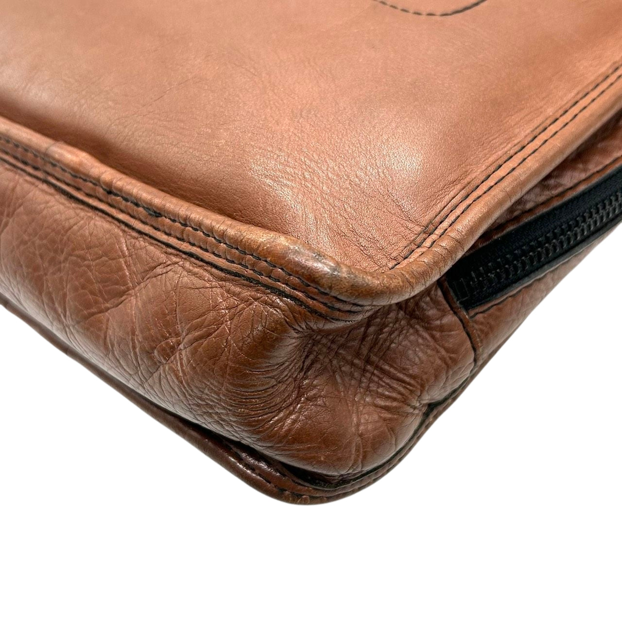 ポーター PORTER 吉田カバン ビジネスバッグ ブリーフケース ハンドバッグ A4収納 PC収納可 レザー 本革 ブラウン 茶色 メンズ 通勤 通学 ヴィンテージ クラシック 日本製 書類カバン ビジネス X3